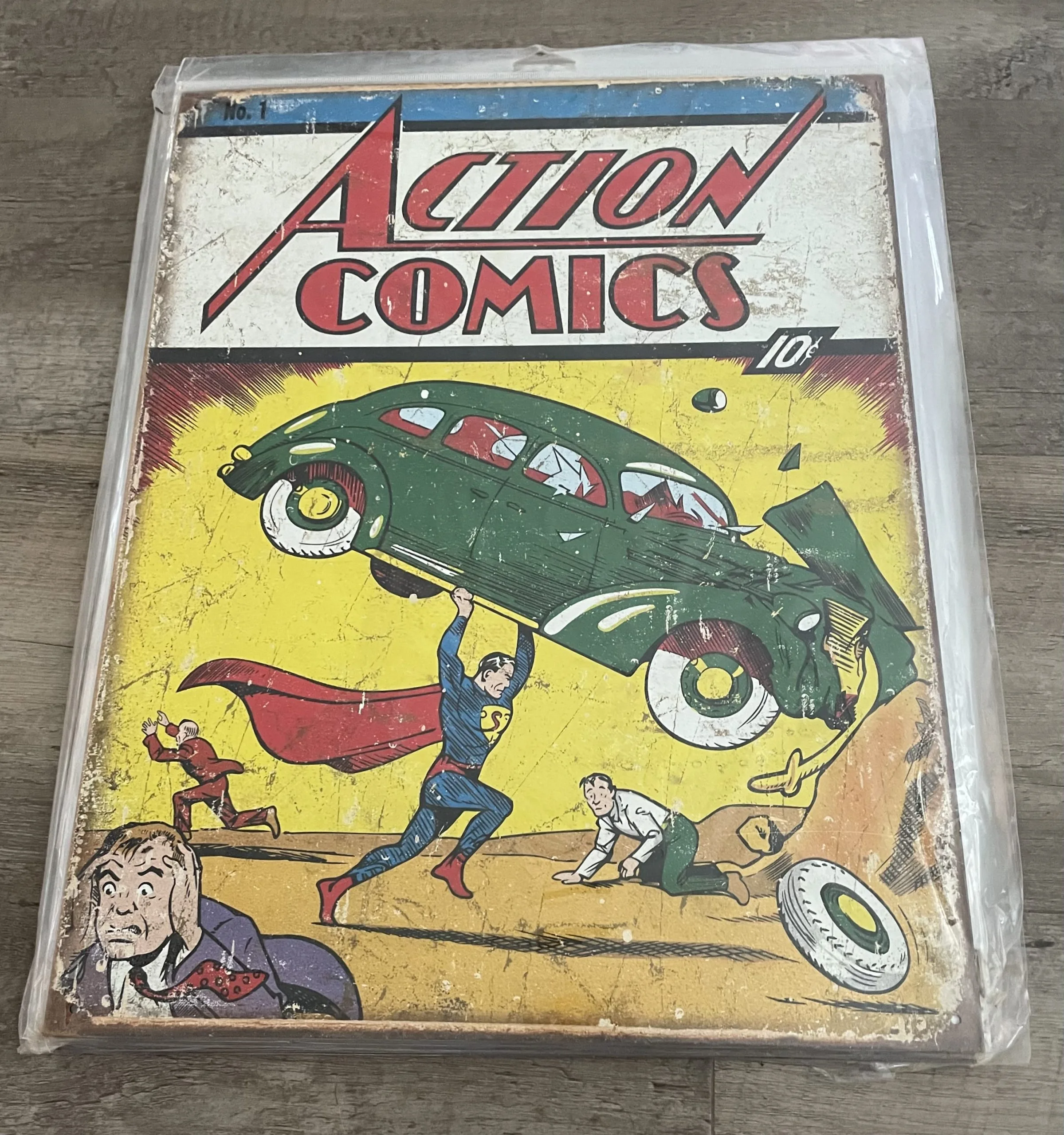 Action Comics - Tin Signs Metal Sign