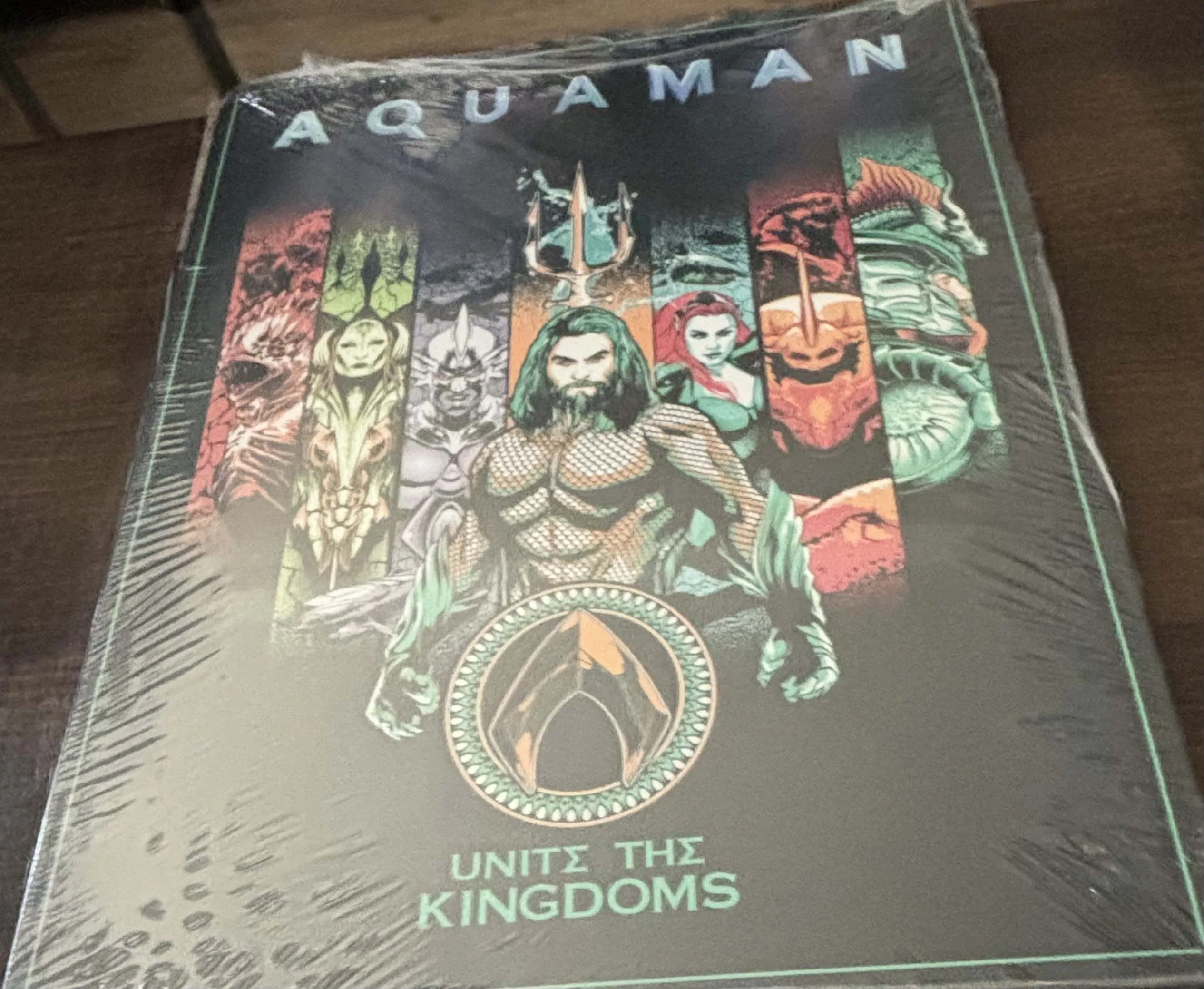Aquaman-Unite The Kingdoms - Tin Signs Metal Sign