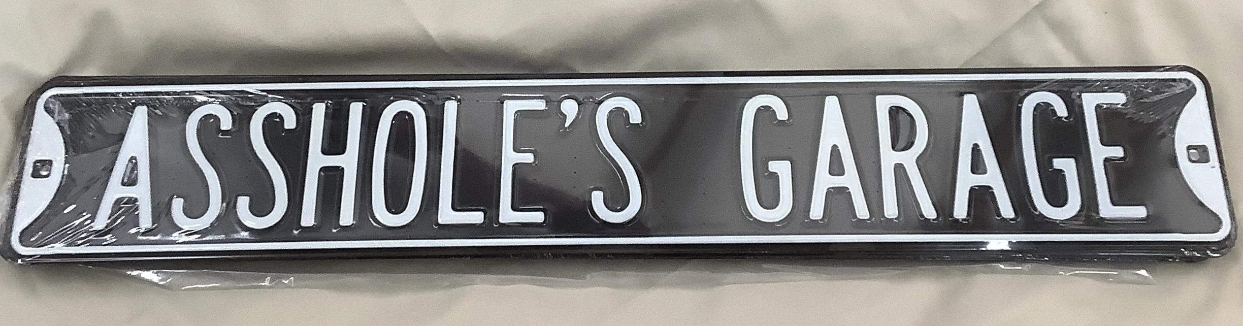 Asshole’s Garage - Street Signs Metal Sign