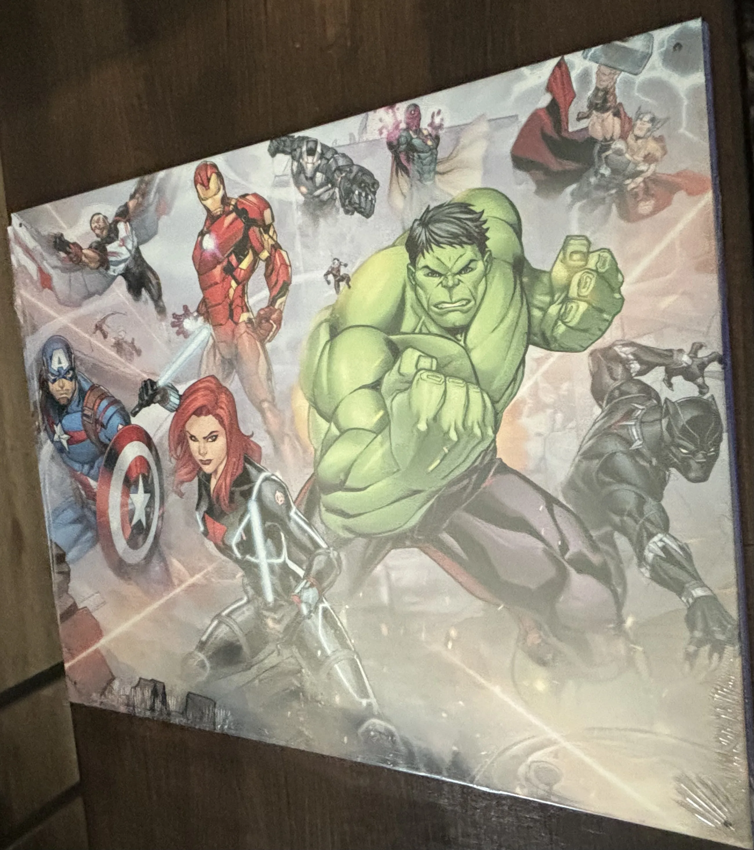 Avengers-Smokey Scene - Tin Signs Metal Sign
