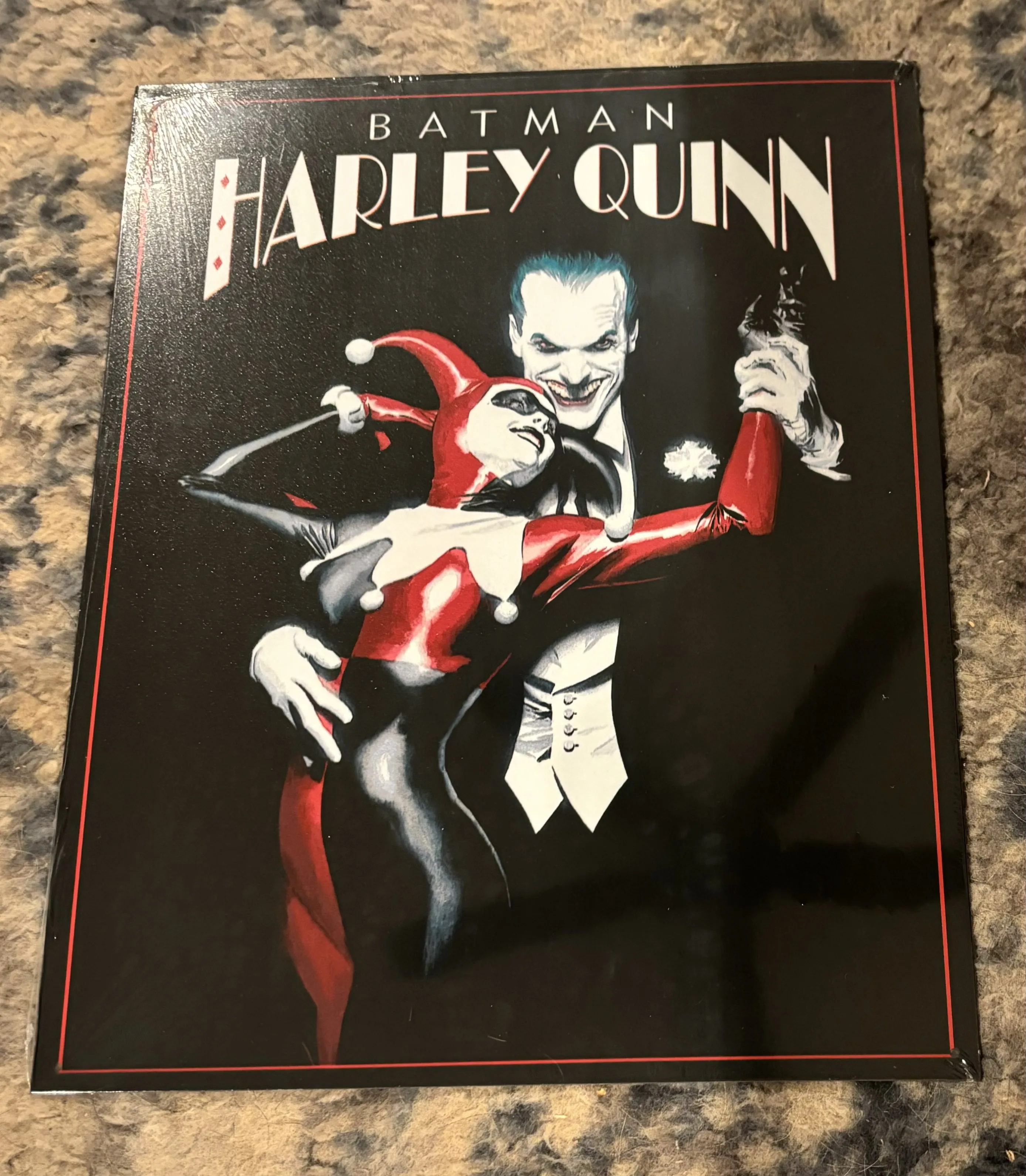 Batman-Harley Quinn with Joker - Tin Signs Metal Sign