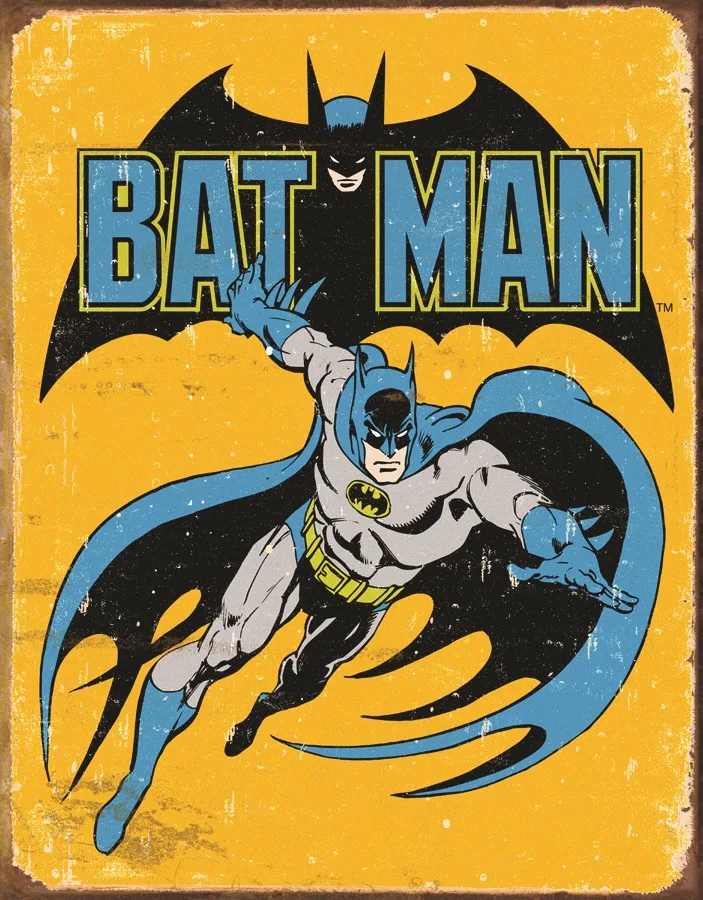 Batman - Retro - Tin Signs Metal Sign