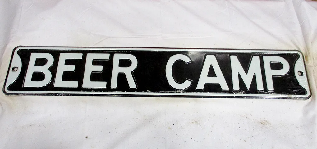 Beer Camp - Street Signs Metal Sign