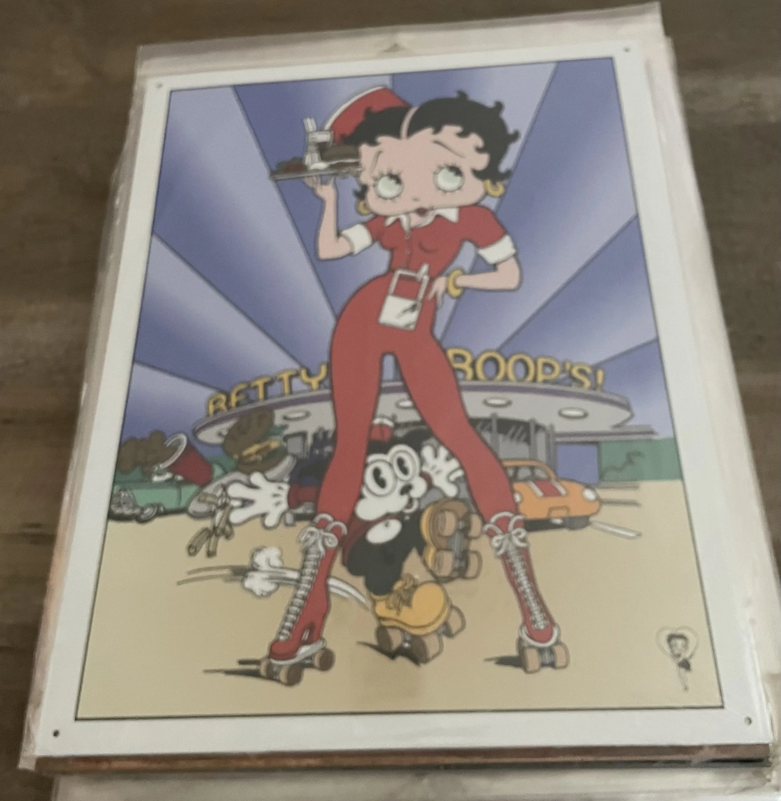 Betty Boop (Carhop) - Tin Signs Metal Sign