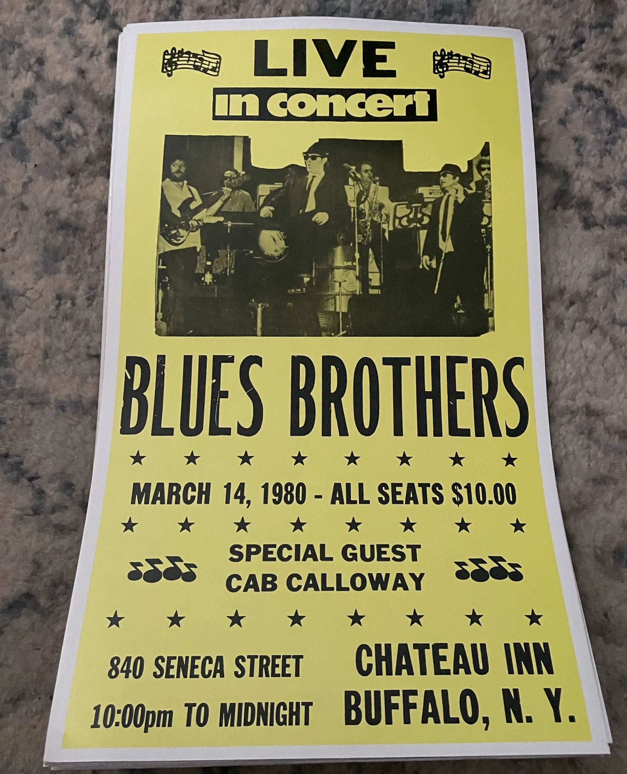 Blues Brothers-live In Concert - Concert Posters Metal Sign