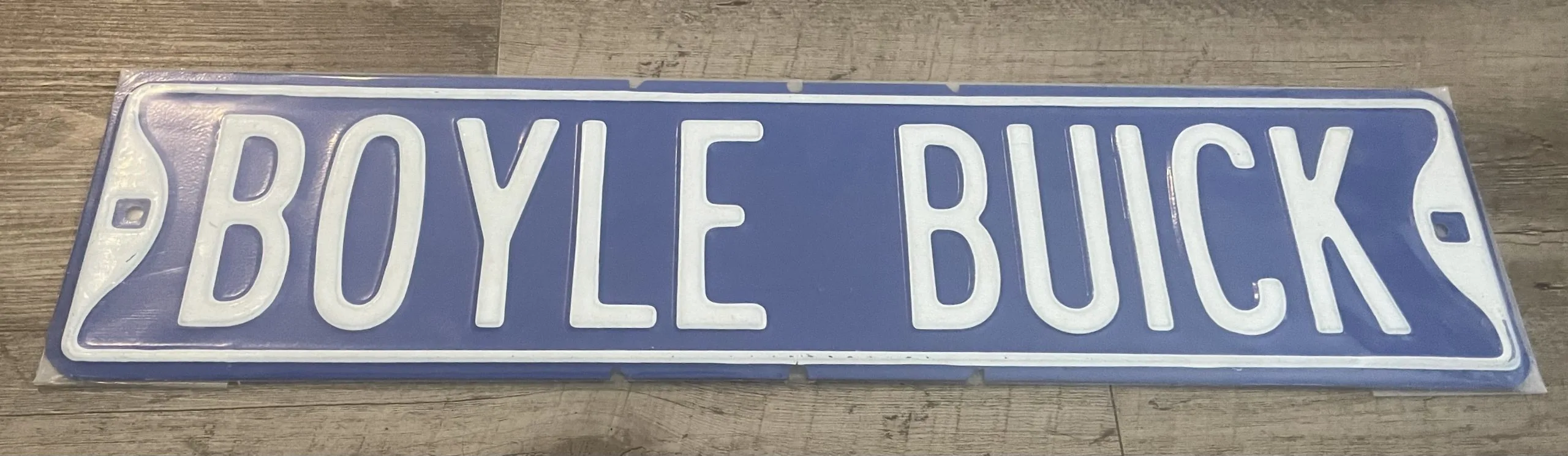 Boyle Buick - Street Signs Metal Sign