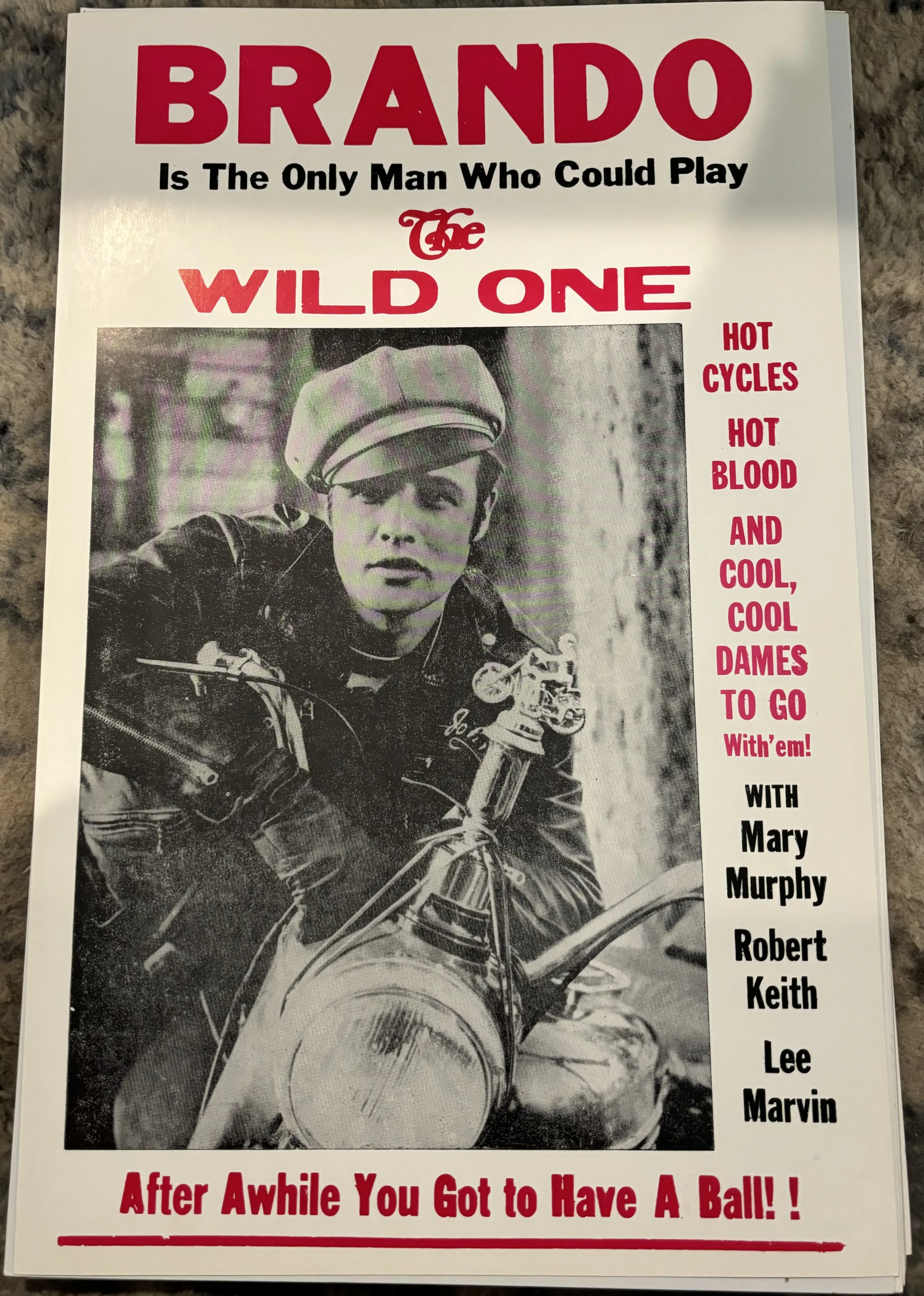 Brando-The Wild One - Concert Posters Metal Sign