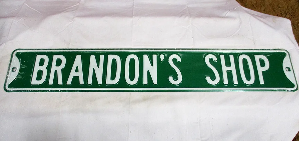 Brandon's Shop - Street Signs Metal Sign
