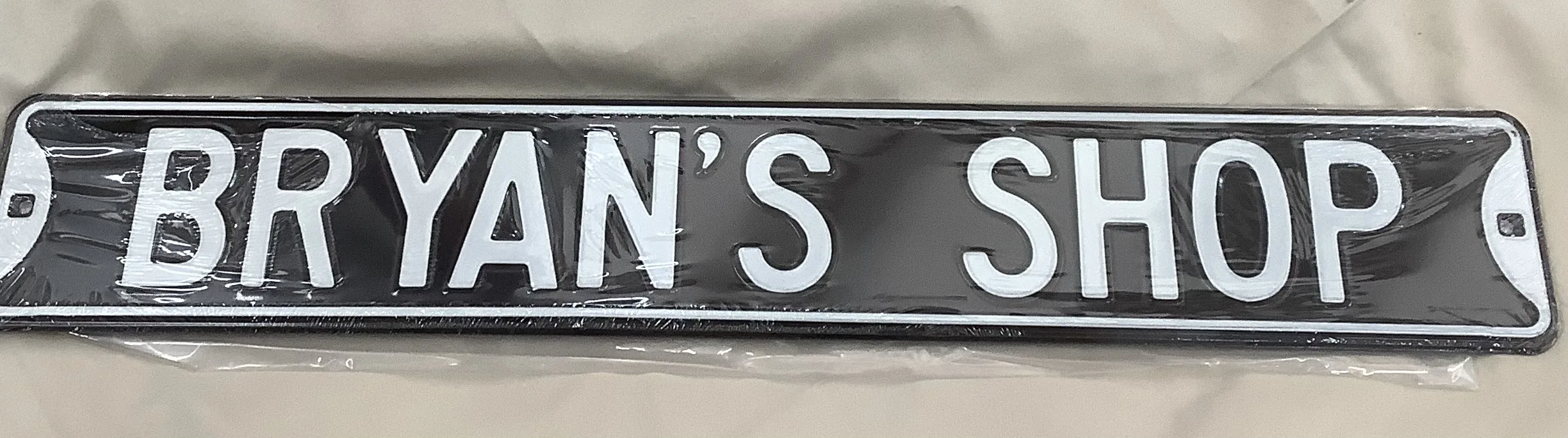 Bryan’s Shop - Street Signs Metal Sign
