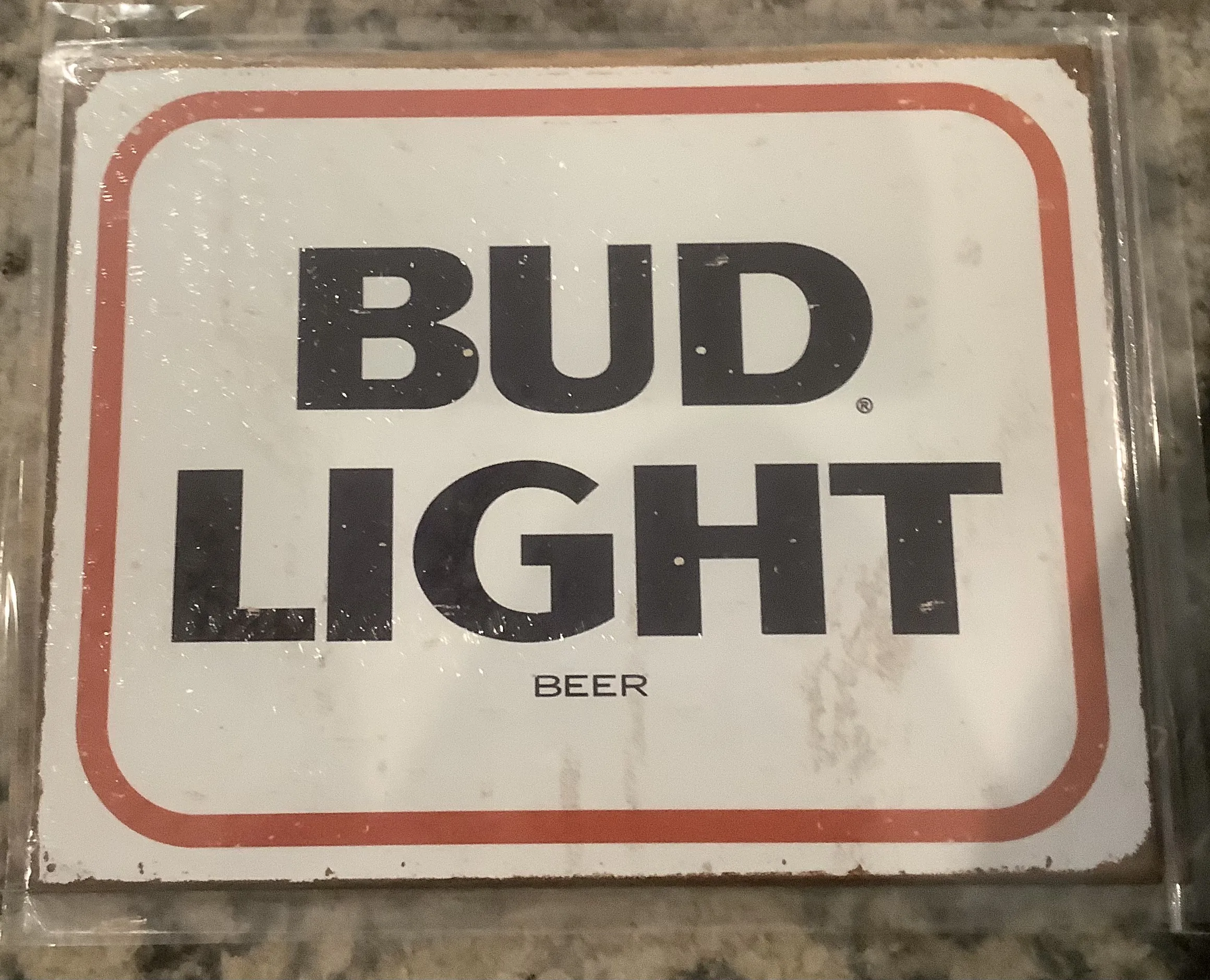 Bud Light Beer-Weathered Retro Logo - Tin Signs Metal Sign