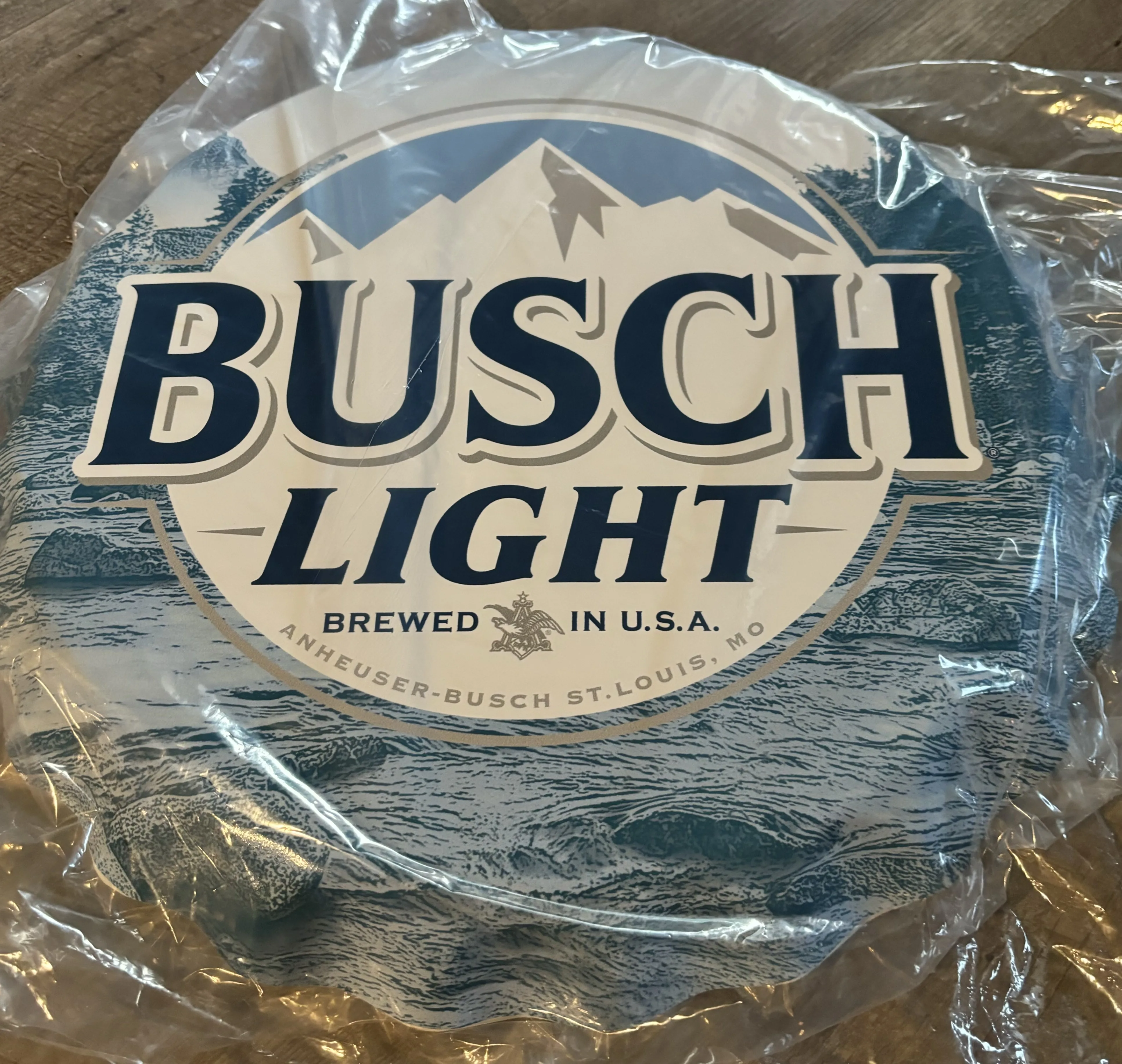 Busch Light-Bottle Cap - Bottle Caps Metal Sign