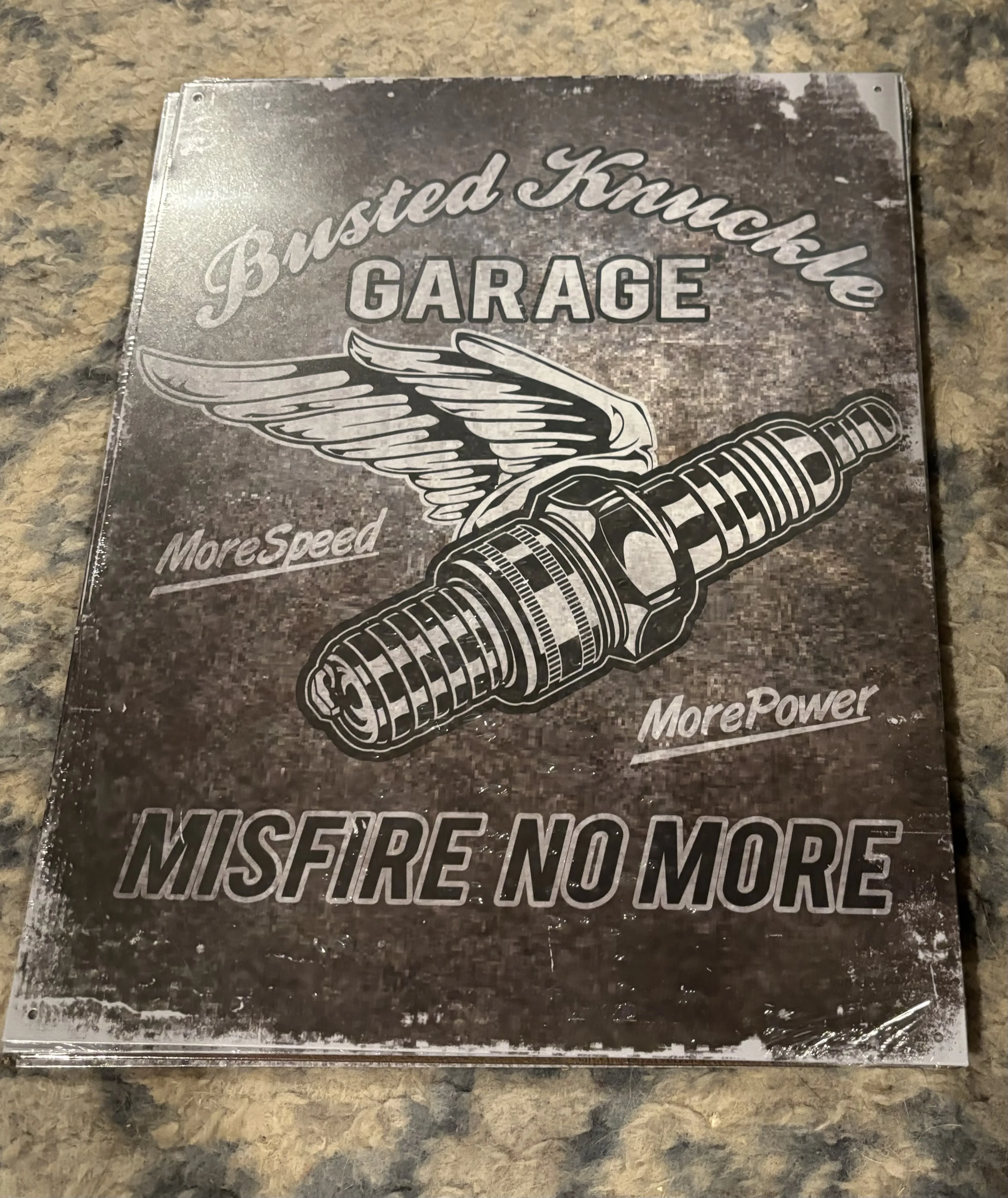 Busted Knuckle Garage-Misfire No More - Tin Signs Metal Sign