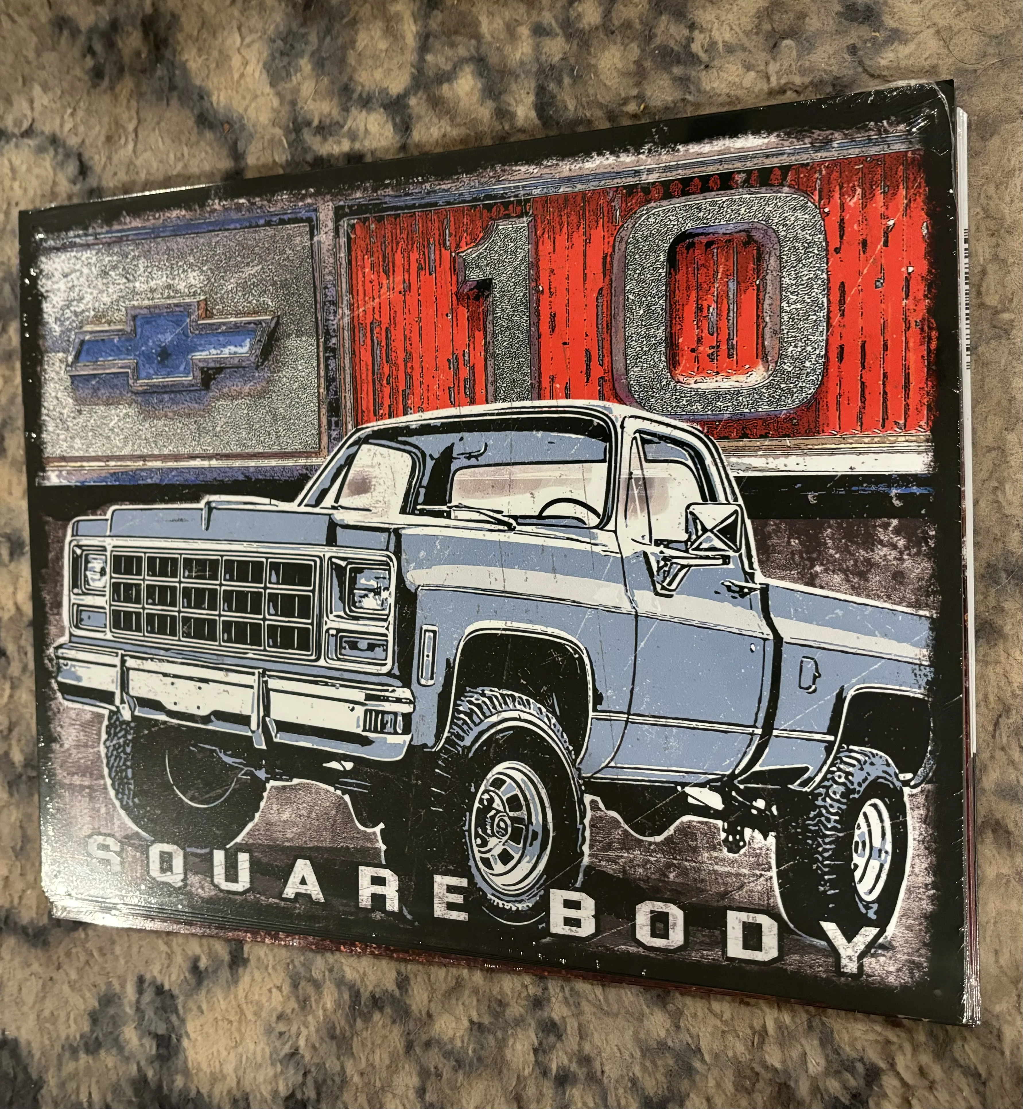 C/10 Square Body - Tin Signs Metal Sign