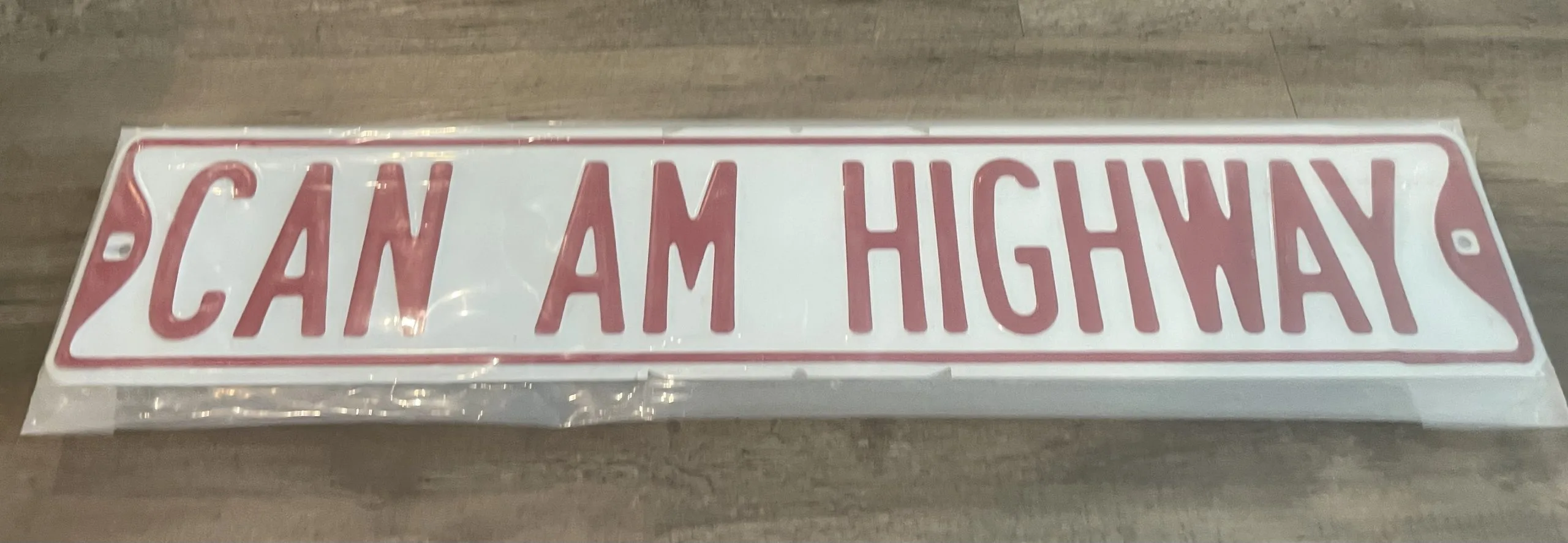 Can Am Highway - Street Signs Metal Sign