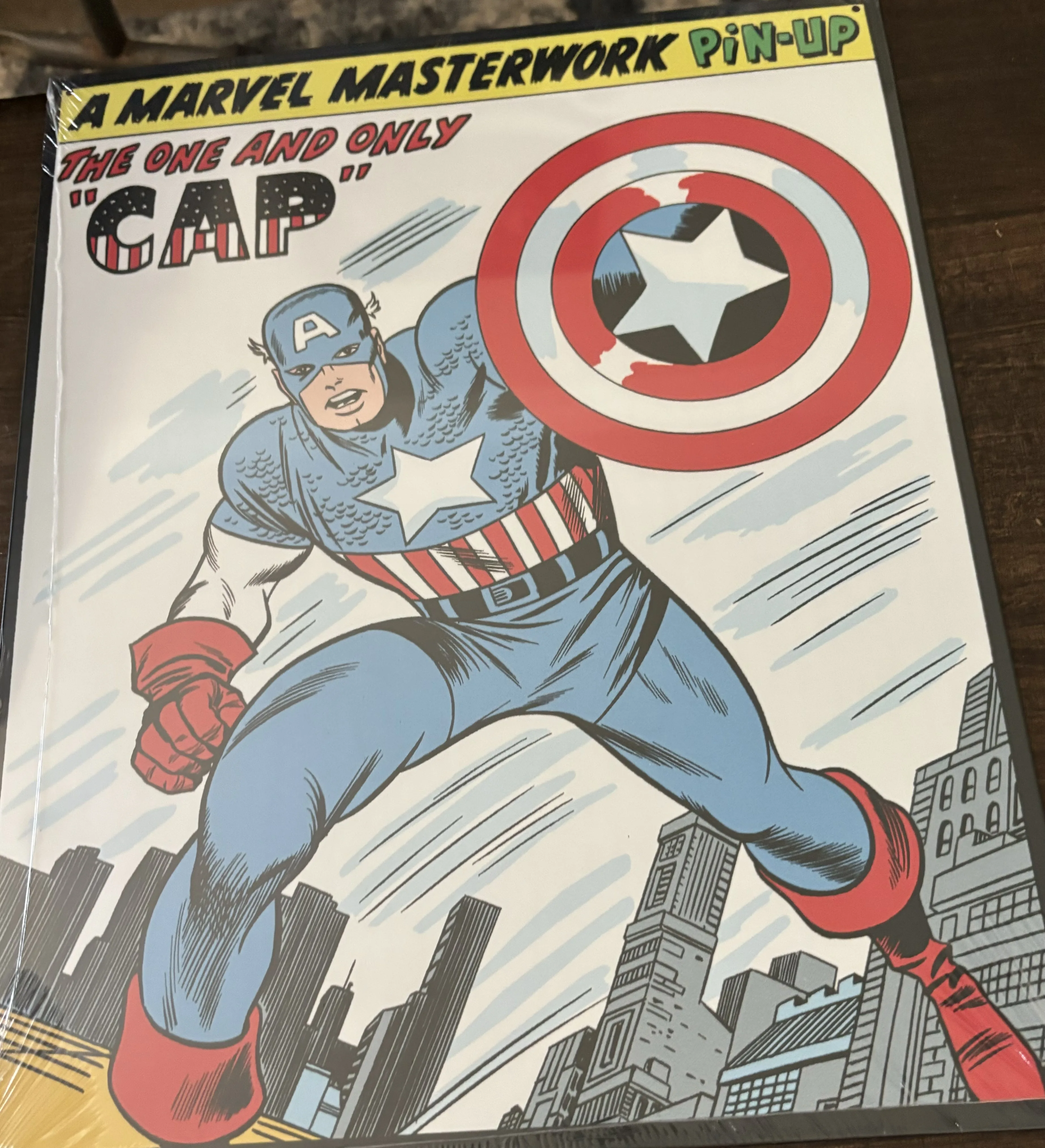 Captain America-The One And Only "CAP" - Tin Signs Metal Sign