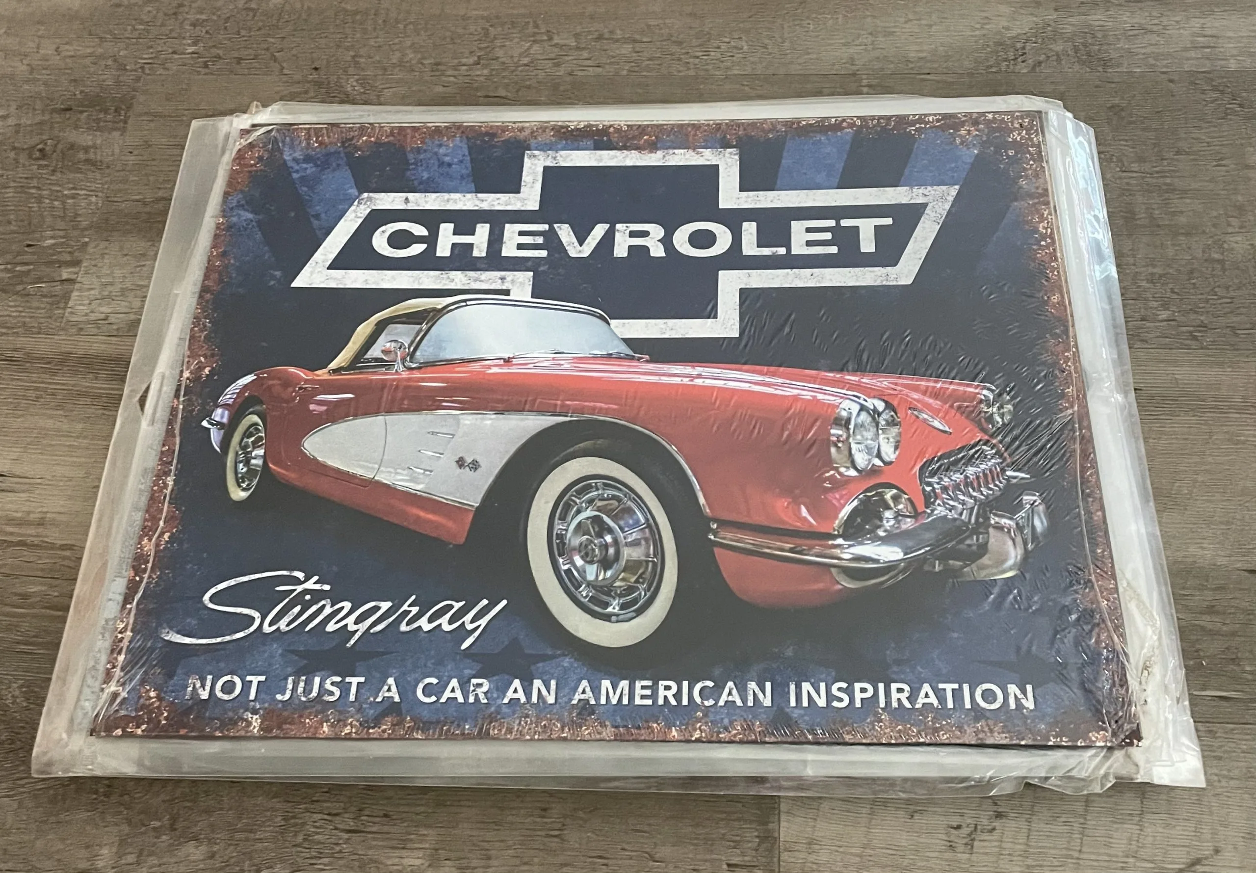 Chevrolet-Stingray-Not Just A Car An American Inspiration - Tin Signs Metal Sign