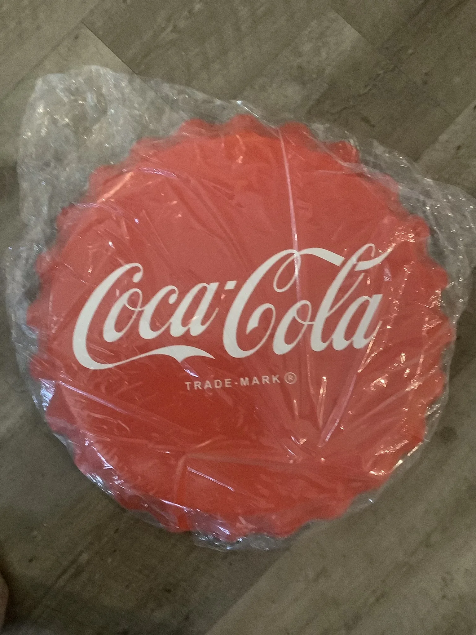 Classic Coke Bottle Cap - Bottle Caps Metal Sign