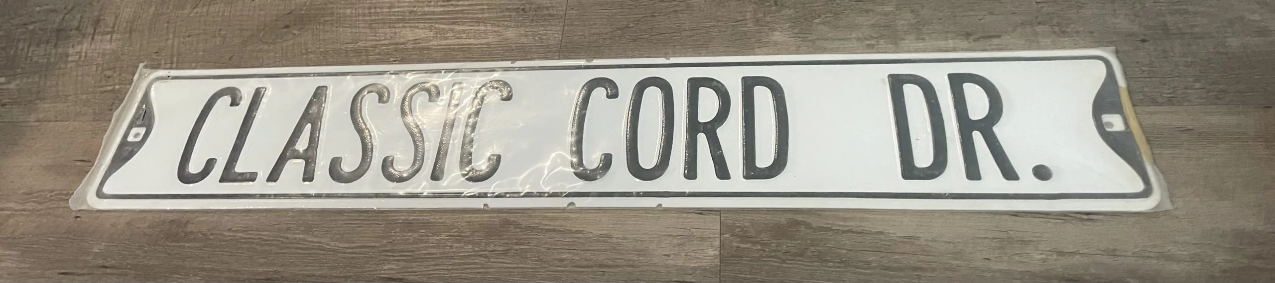 Classic Cord Dr - Street Signs Metal Sign