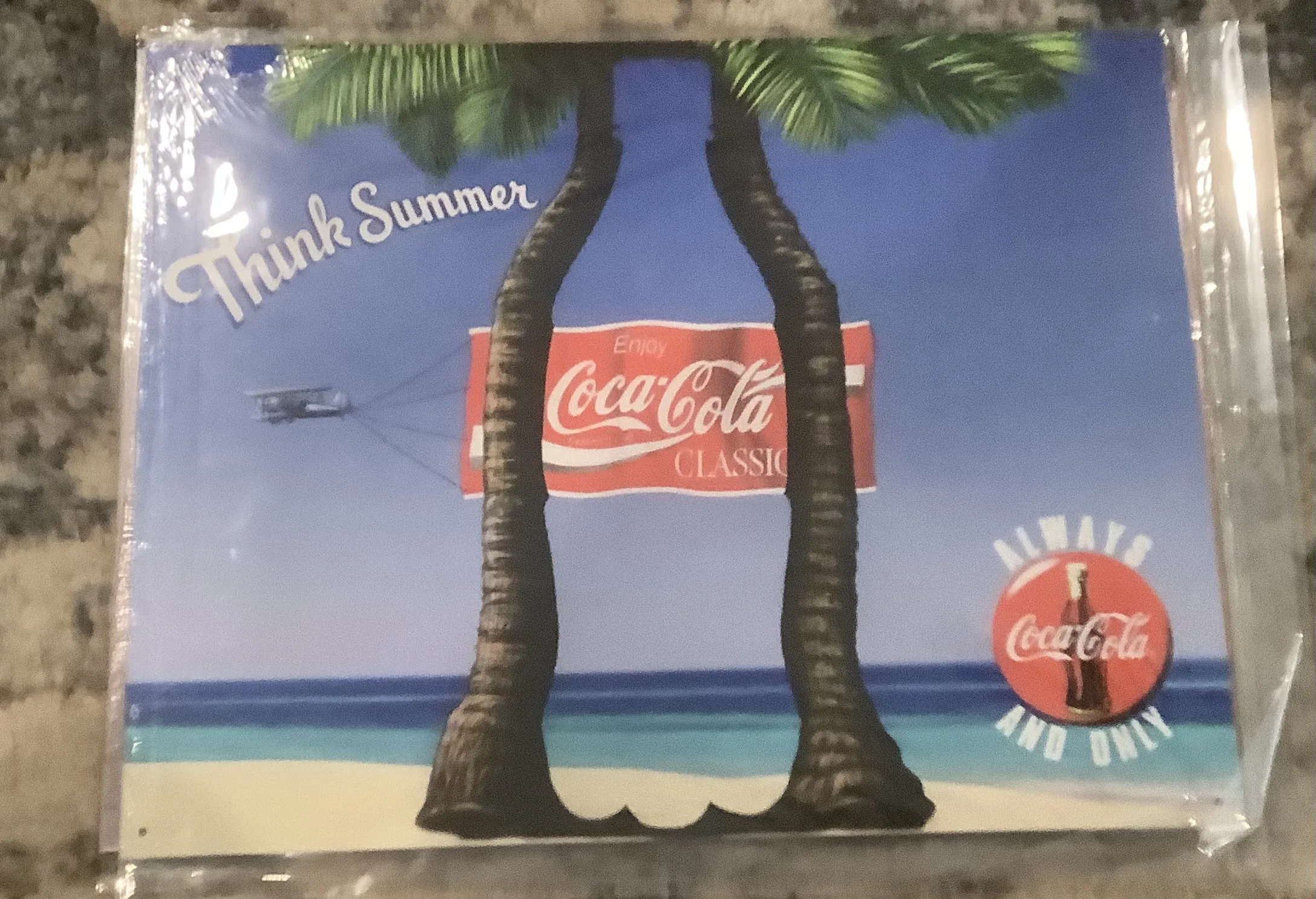 Coca-Cola Classic Palms - Tin Signs Metal Sign