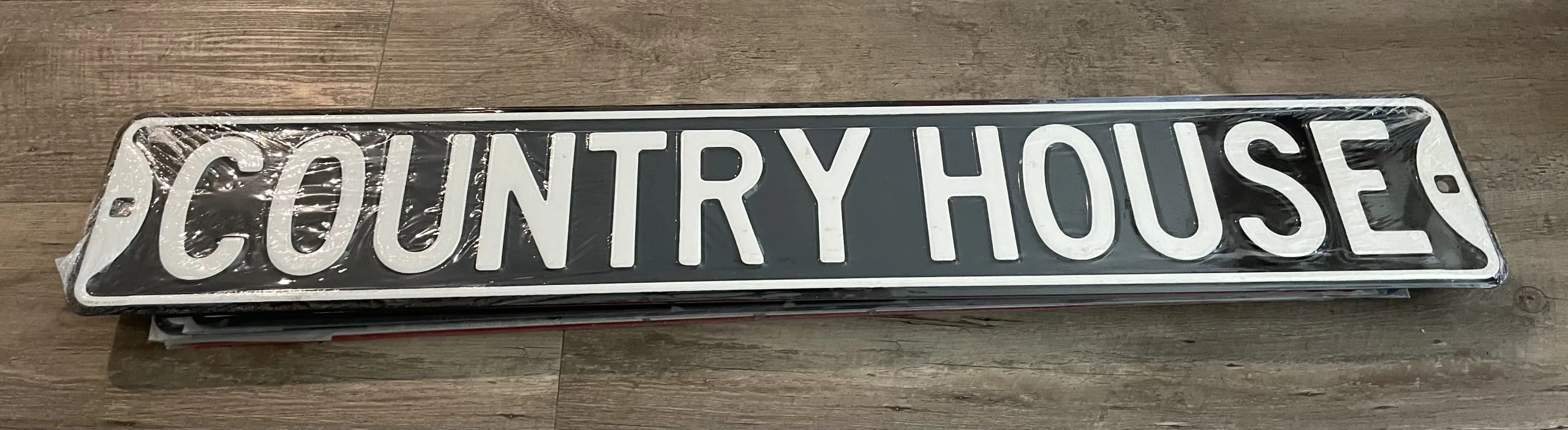 Country House - Street Signs Metal Sign