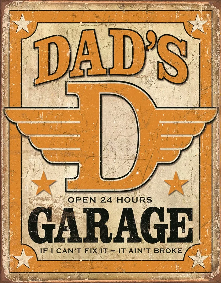 Dad's Garage - Tin Signs Metal Sign