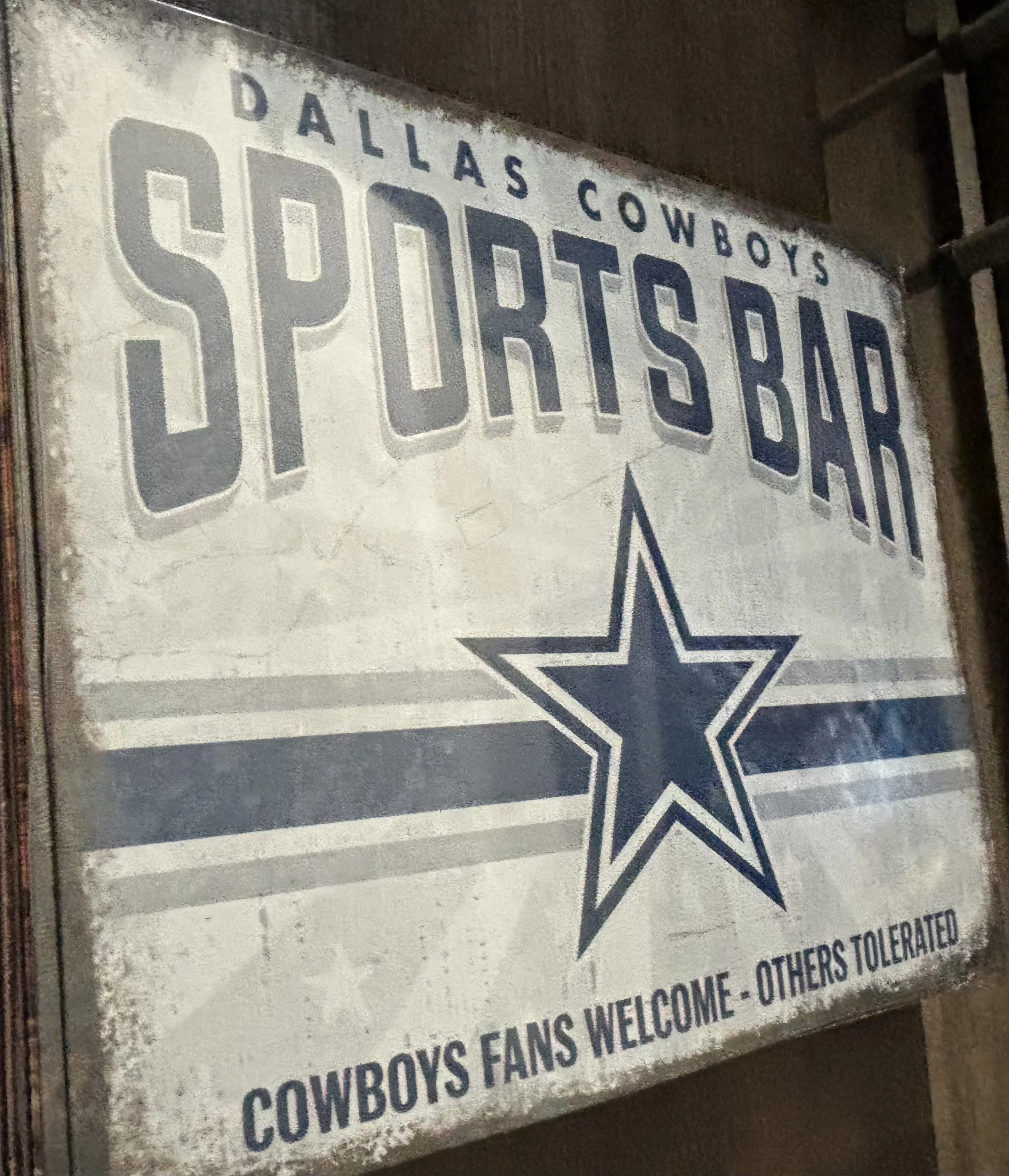 Dallas Cowboys-Sports Bar - Tin Signs Metal Sign