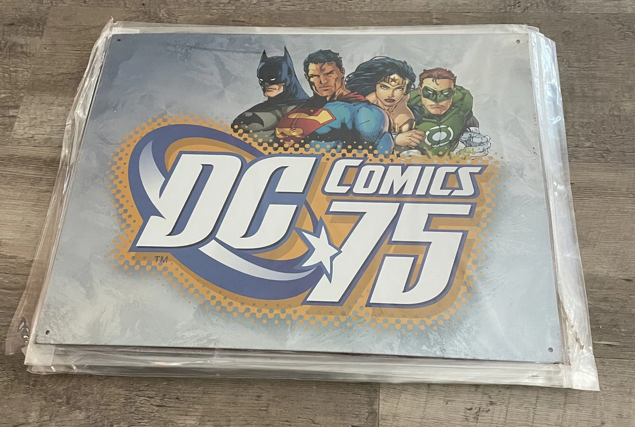 DC Comics 75 - Tin Signs Metal Sign
