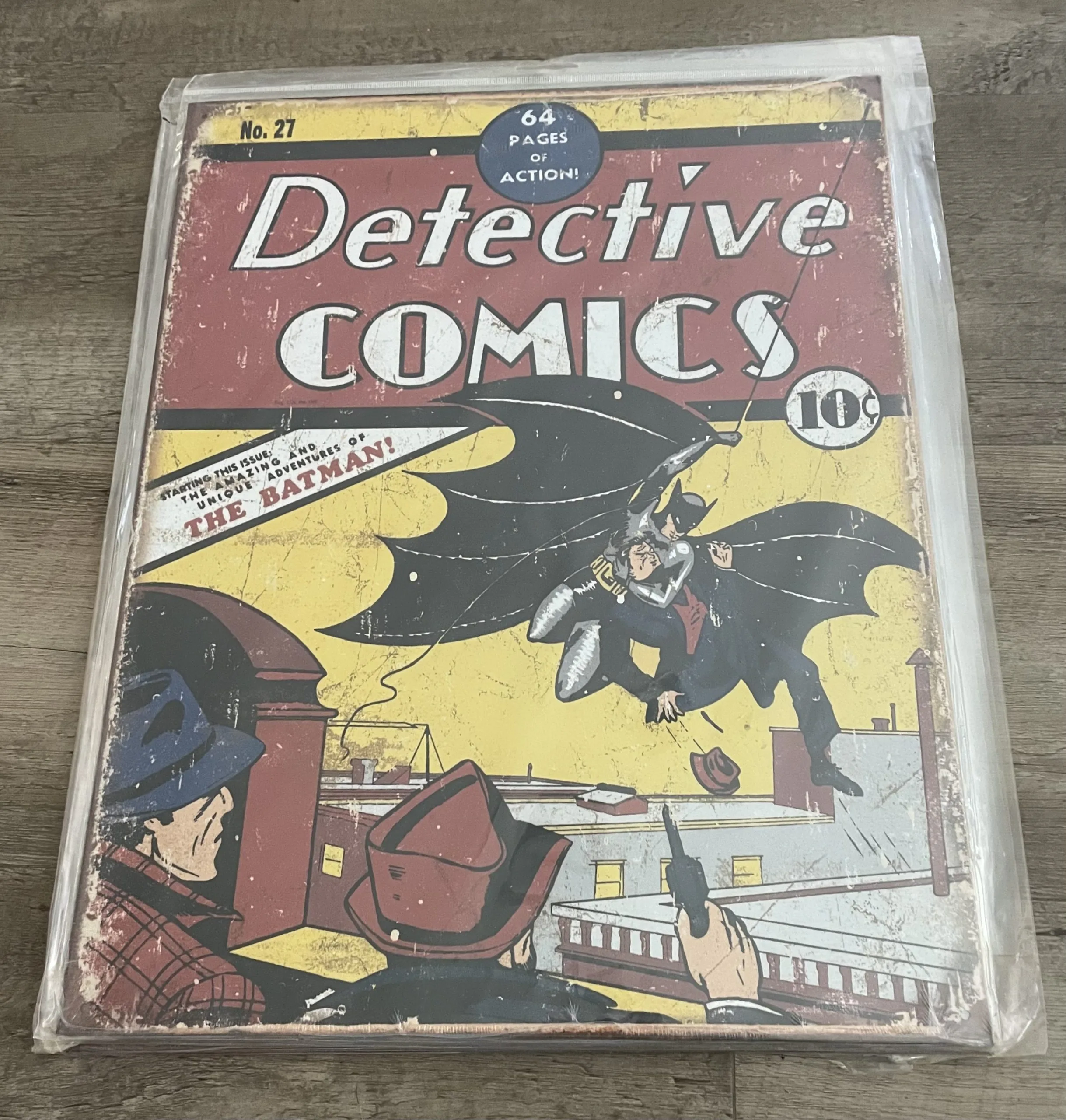 Detective Comics-10 Cents - Tin Signs Metal Sign