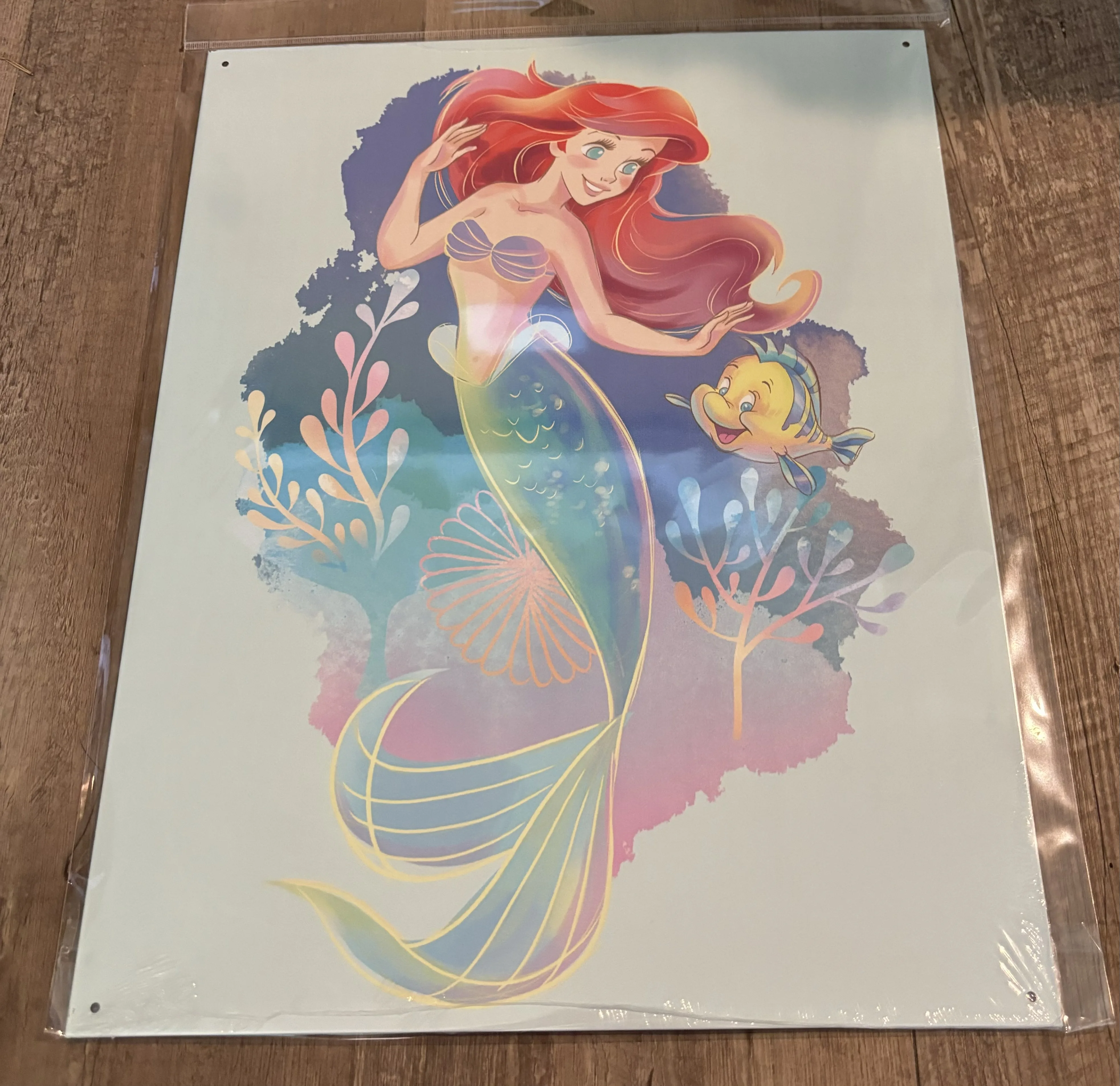Disney-Ariel - Disney Metal Sign