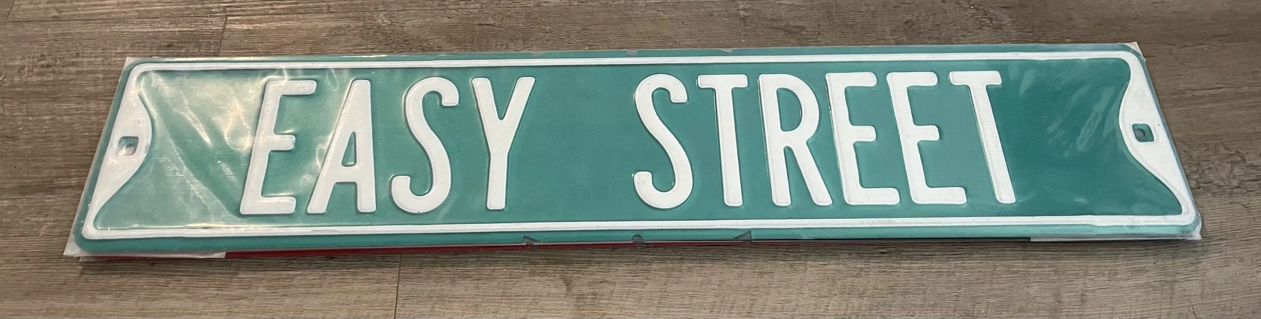 Easy Street - Street Signs Metal Sign