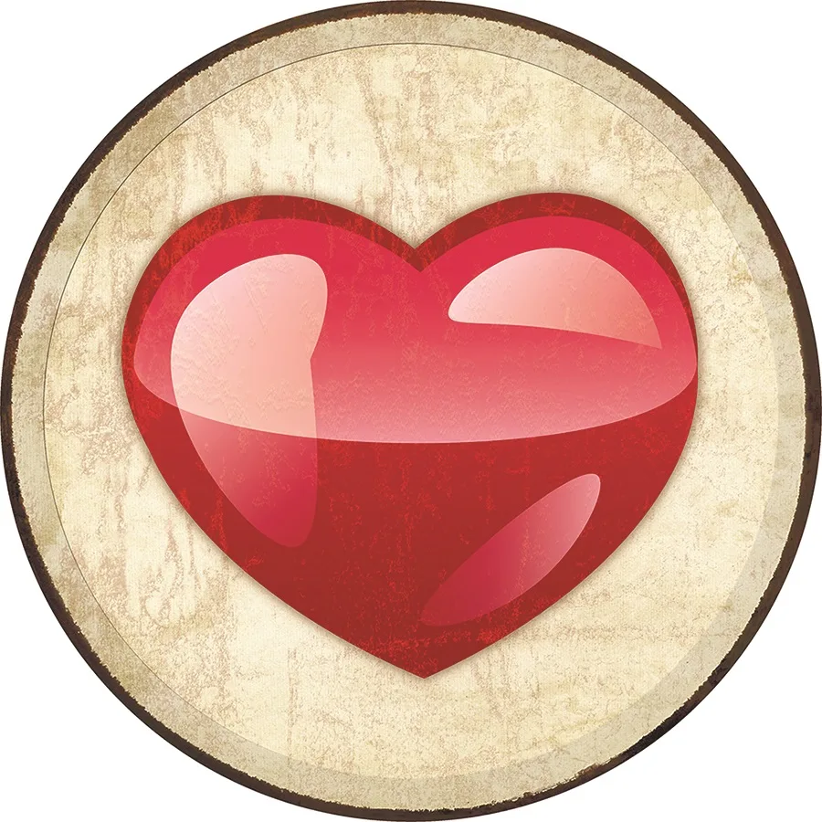 Emoji - Love - Tin Signs Metal Sign