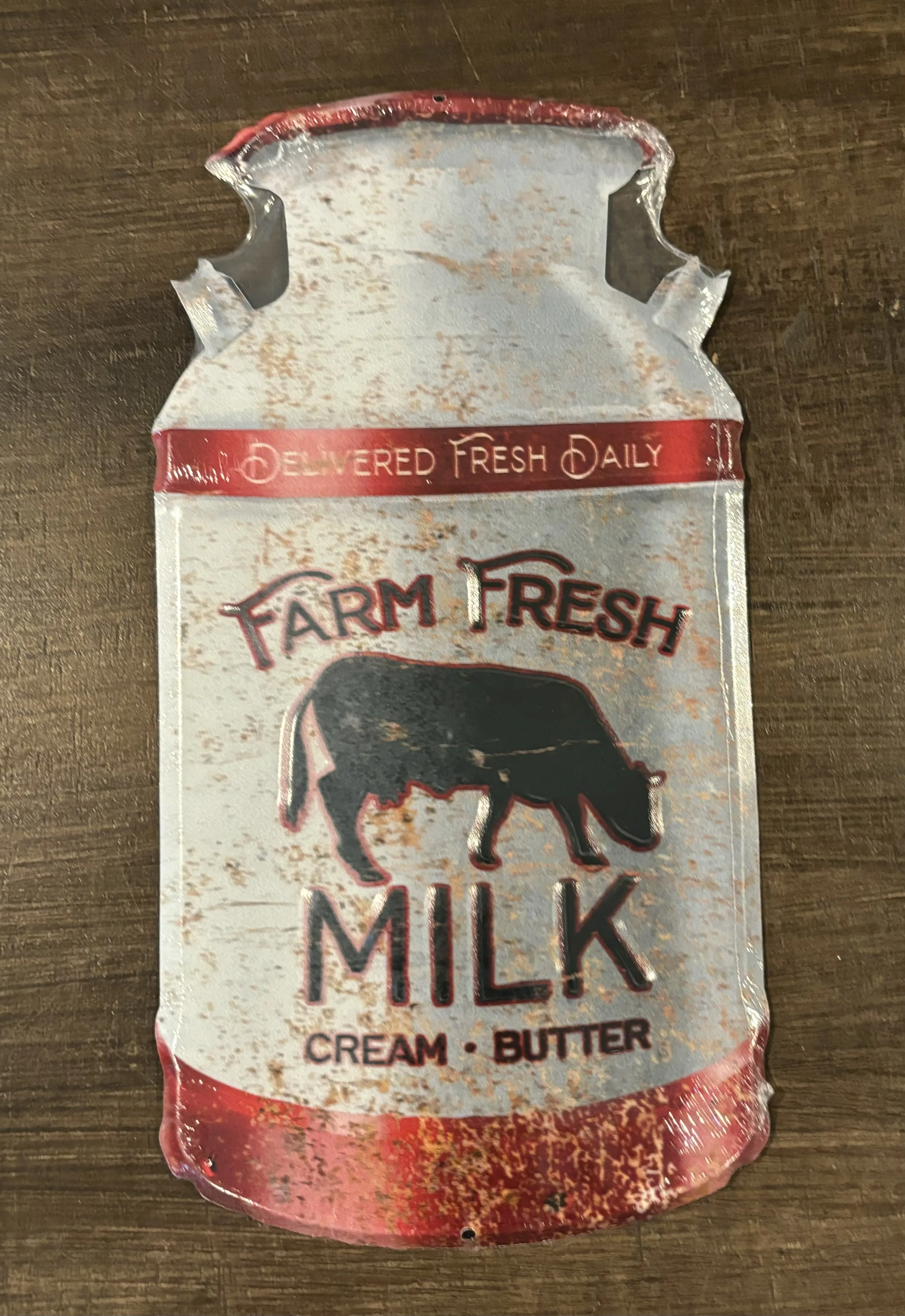 Farm Fresh Milk (Can) - Misc Metal Sign
