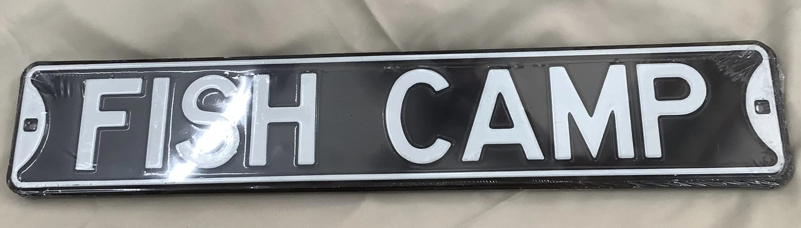 Fish Camp - Street Signs Metal Sign