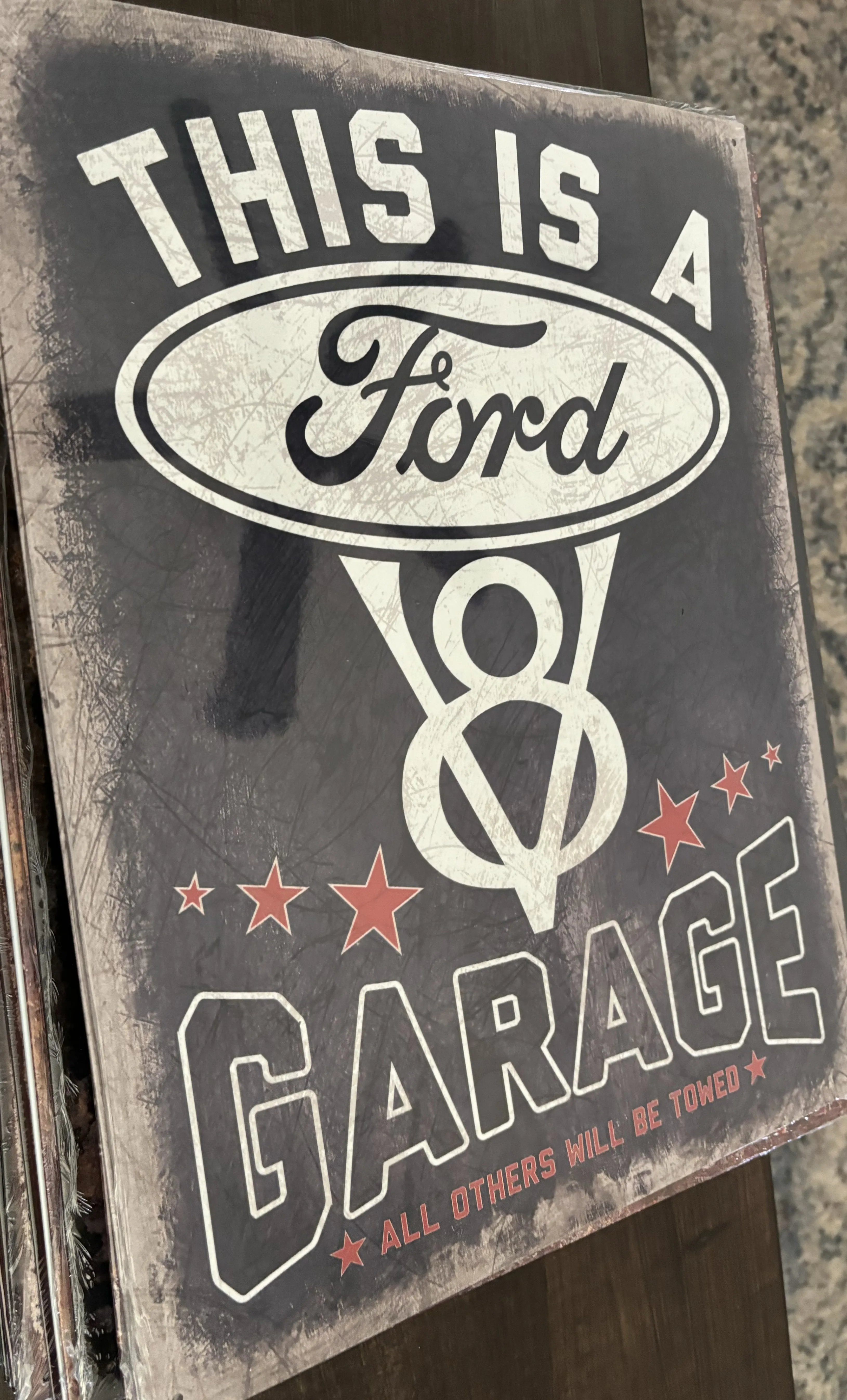 Ford Garage-This Is A Ford V8 Garage - Tin Signs Metal Sign