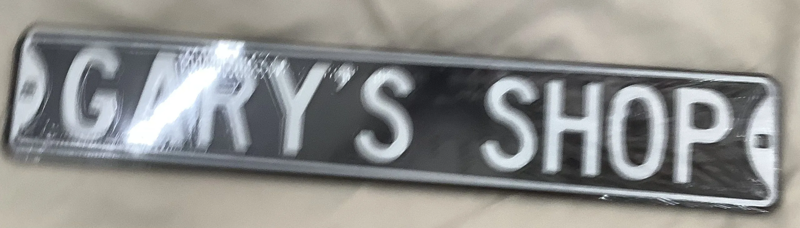 Gary’s Shop - Street Signs Metal Sign
