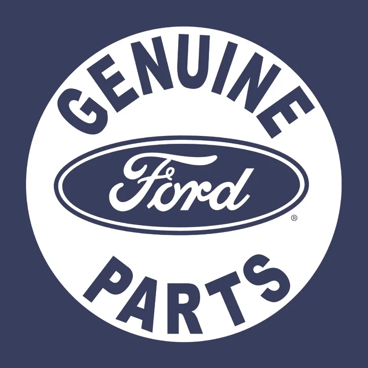 Genuine Ford Parts (Round) - Tin Signs Metal Sign