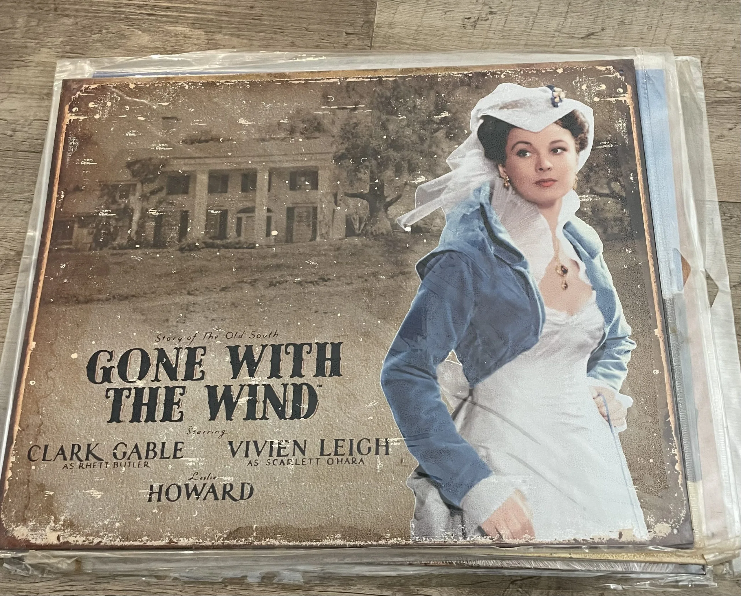 Gone With The Wind-Story Of The Old South - Tin Signs Metal Sign