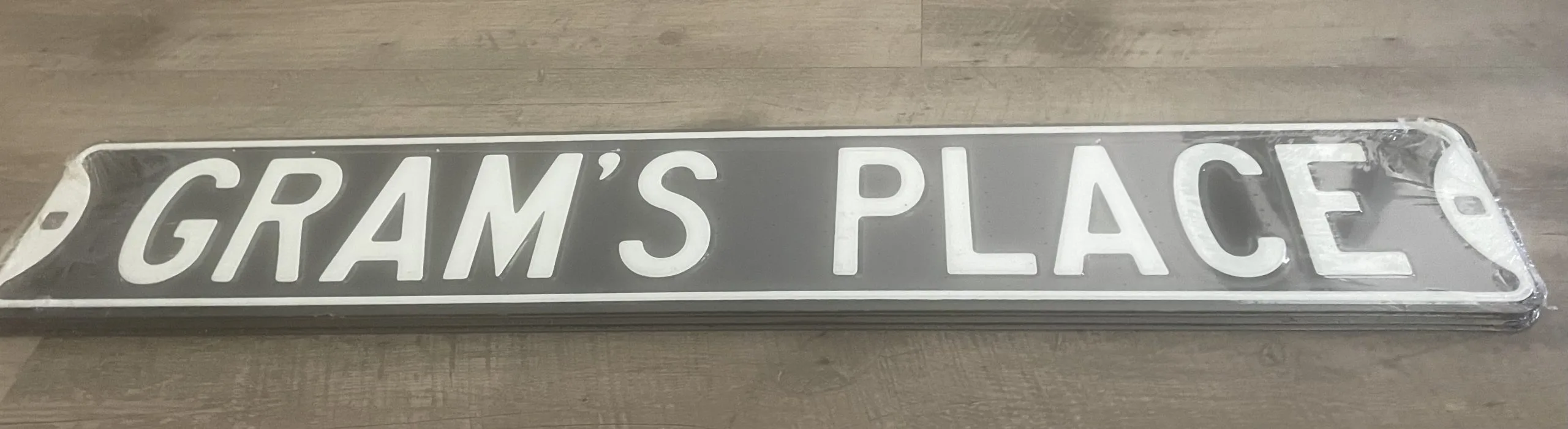Gram’s Place - Street Signs Metal Sign