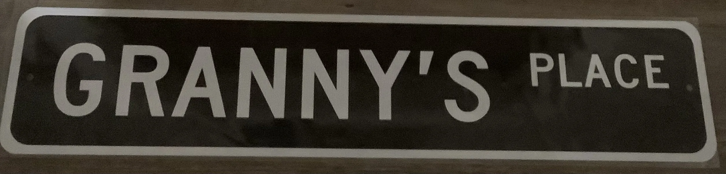 Granny's Place (Aluminum) - Aluminum Signs Metal Sign