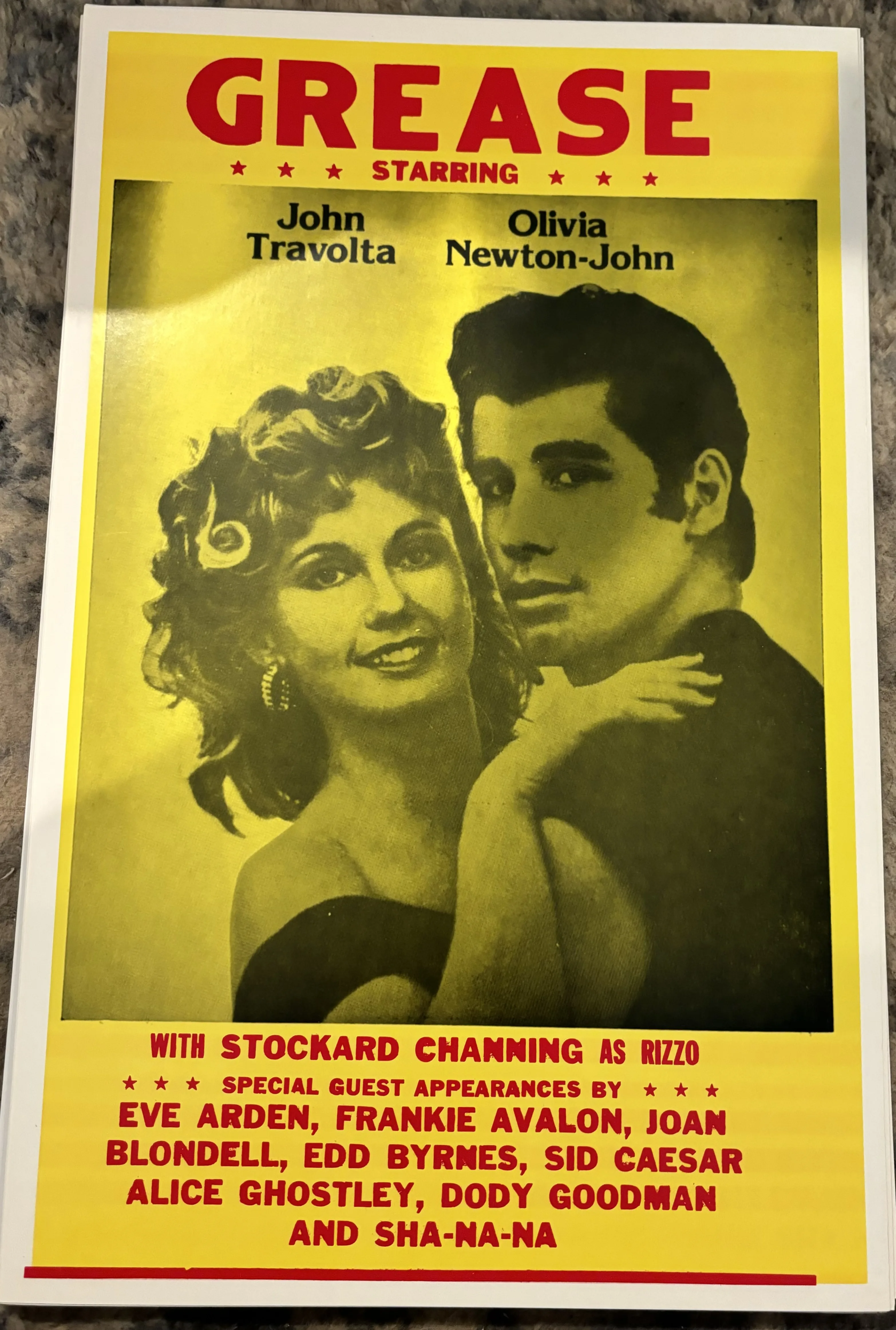 Grease - Concert Posters Metal Sign