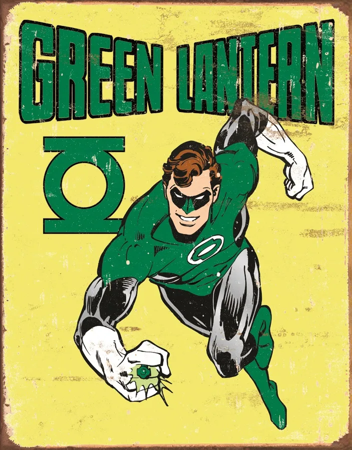 Green Lantern - Tin Signs Metal Sign