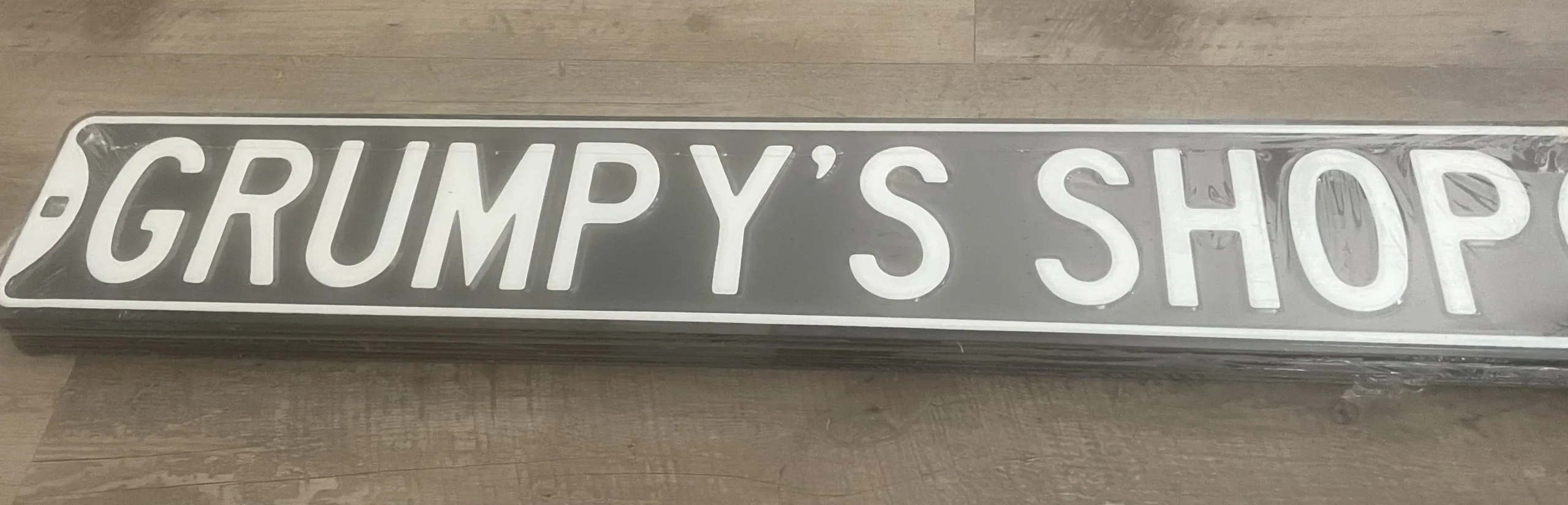 Grumpy’s Shop - Street Signs Metal Sign
