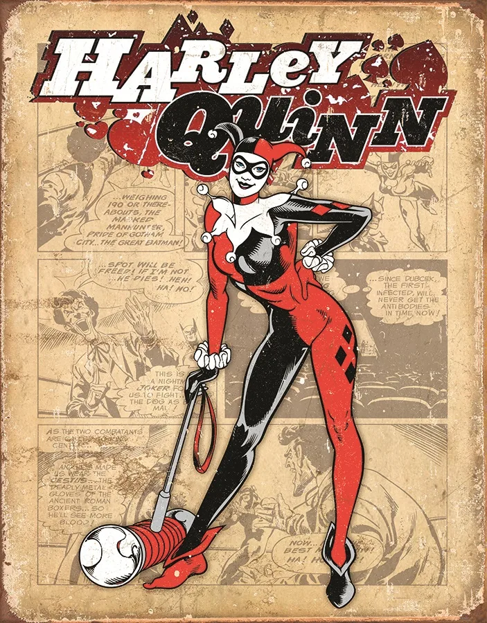 Harley Quinn - Tin Signs Metal Sign