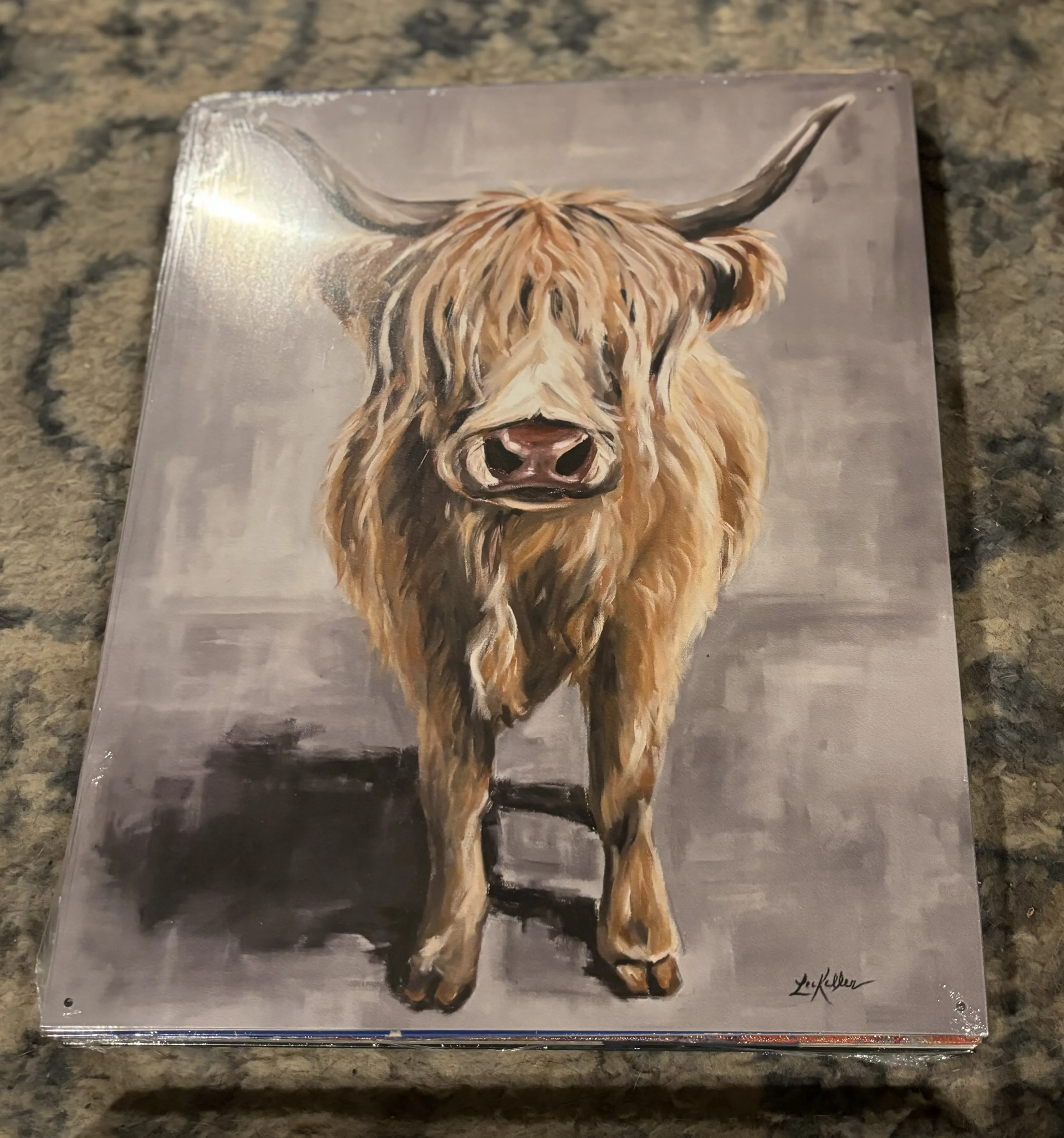 Highland Cow - Tin Signs Metal Sign