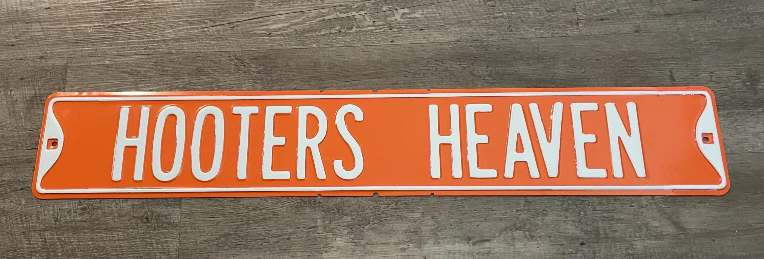 Hooters Heaven - Street Signs Metal Sign