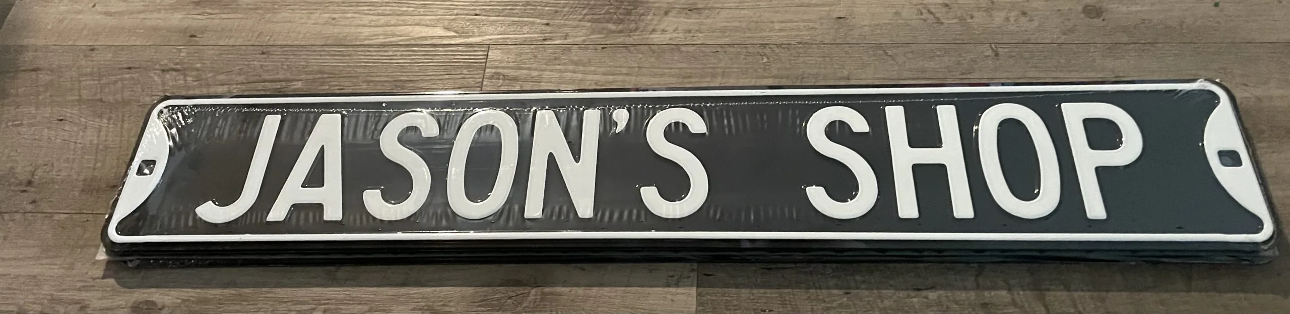 Jason's Shop - Street Signs Metal Sign