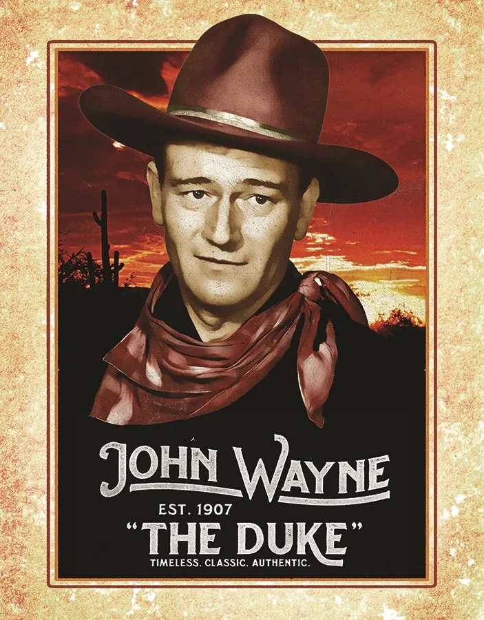 John Wayne - The Duke - Tin Signs Metal Sign