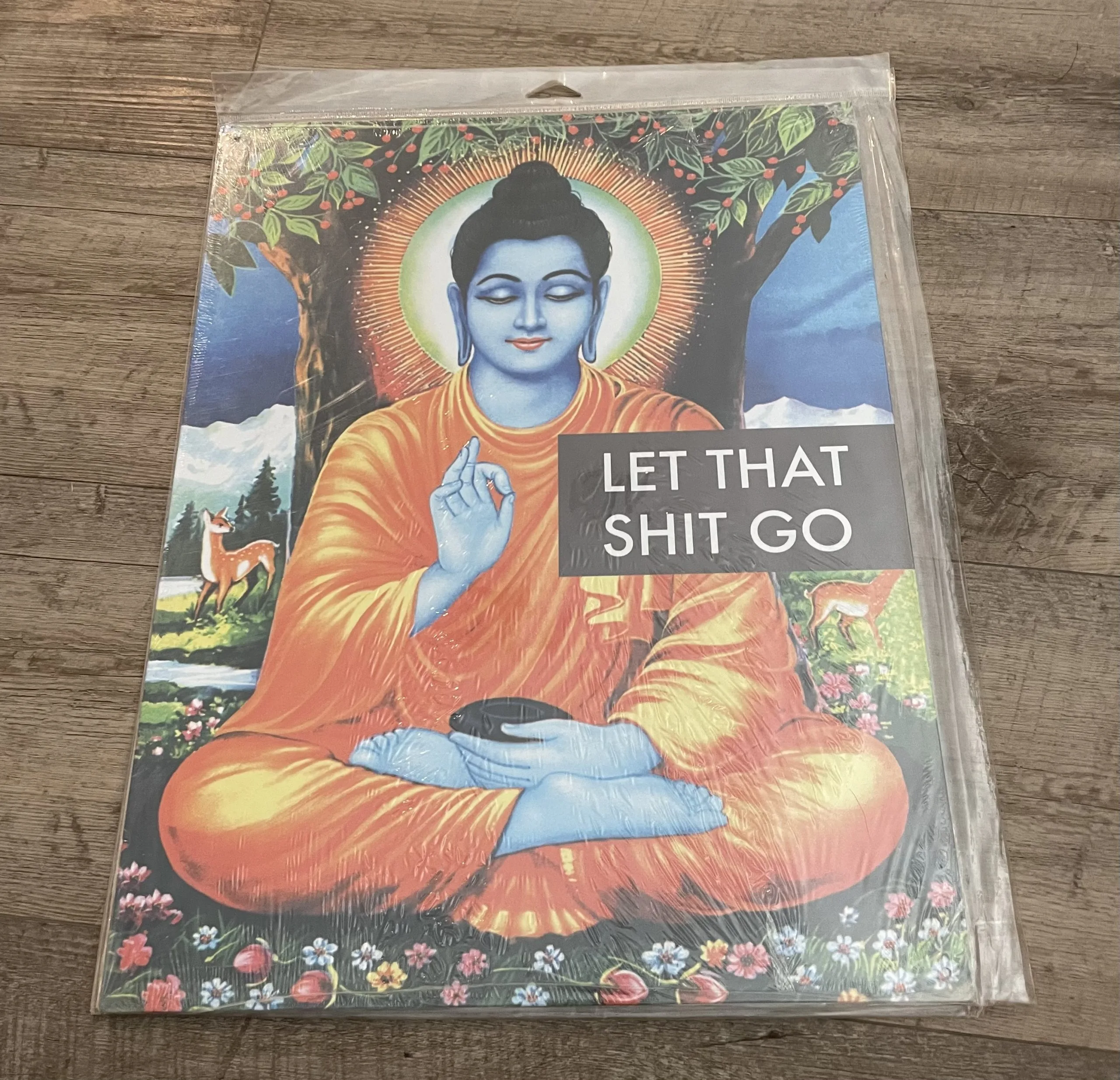 Let That Shit Go - Tin Signs Metal Sign