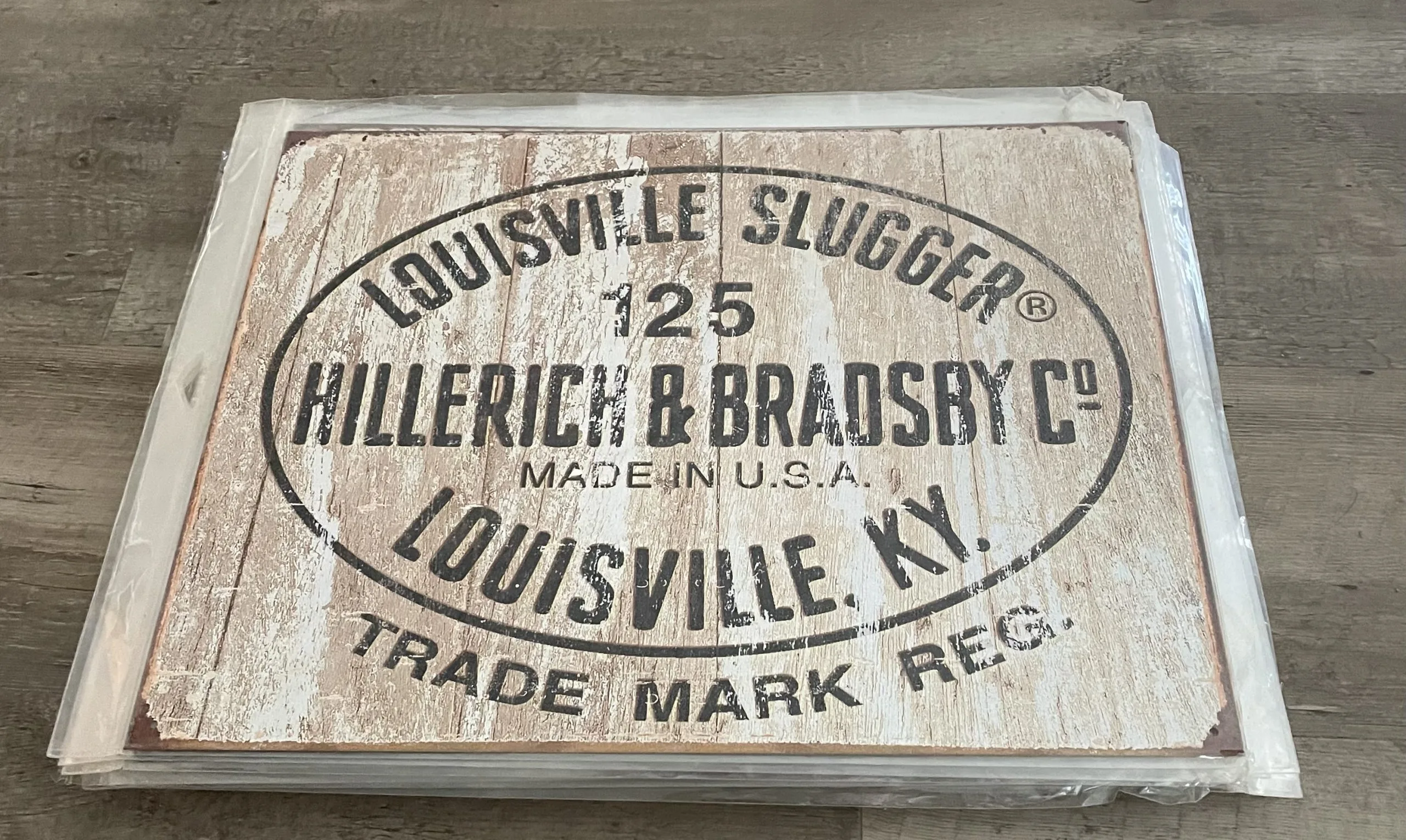 Louisville Slugger-Louisville Kentucky - Sports Metal Sign