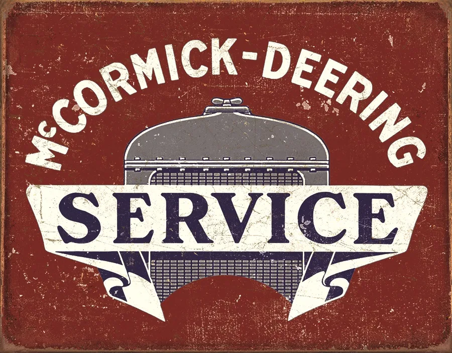 McCormick - Deering Service - Tin Signs Metal Sign